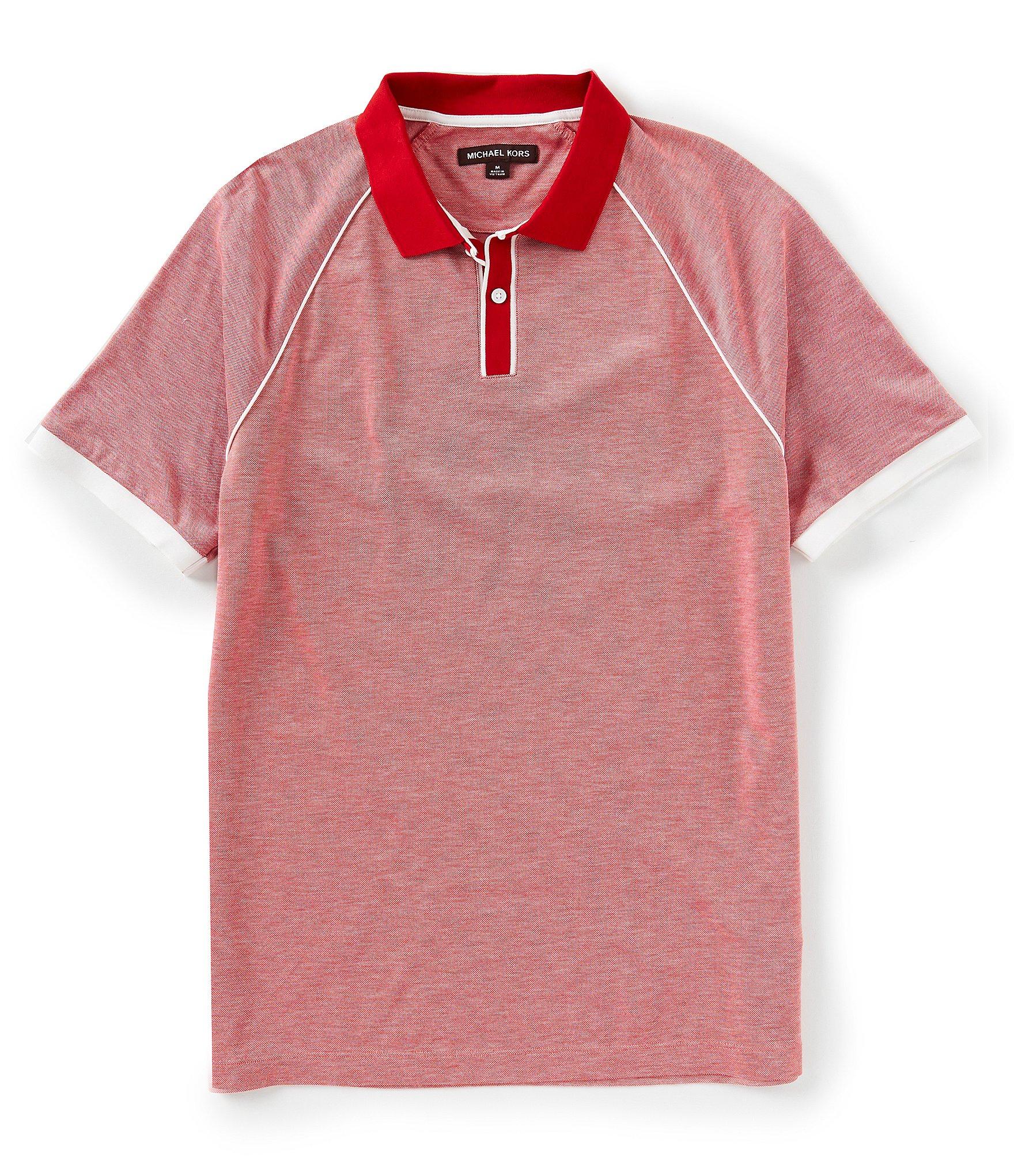 red michael kors shirt
