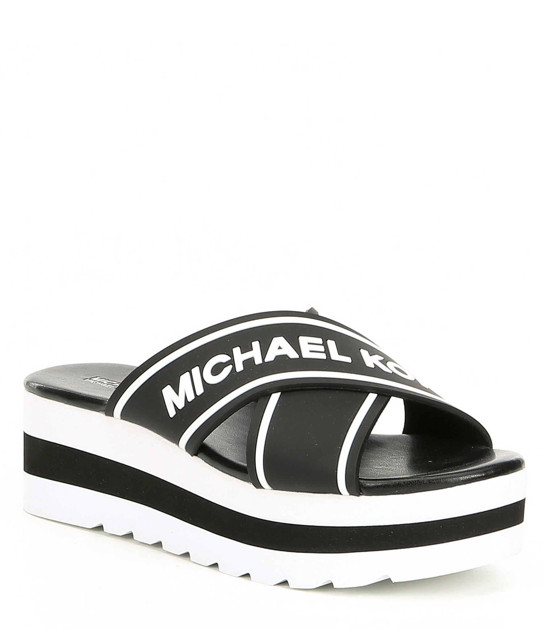 Michael Kors Demi Tape Slide Sandal Online Sale, UP TO 59% OFF