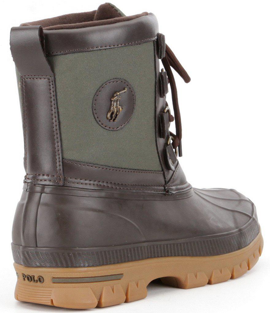 polo ralph lauren waterproof boots