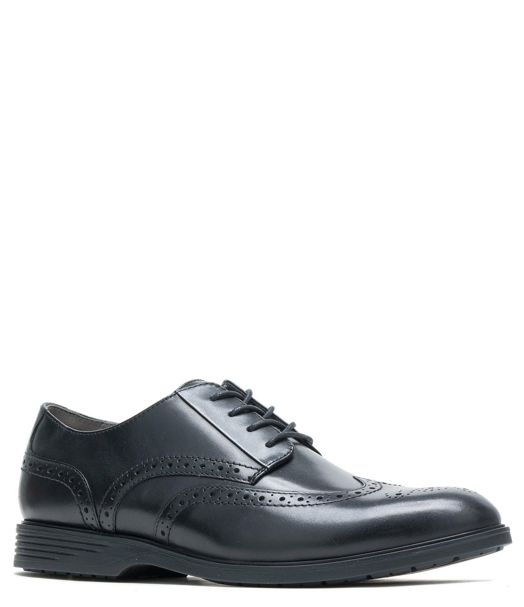 Hush Puppies Rubber Shepsky Wingtip Oxford in Black for Men - Save 15% ...