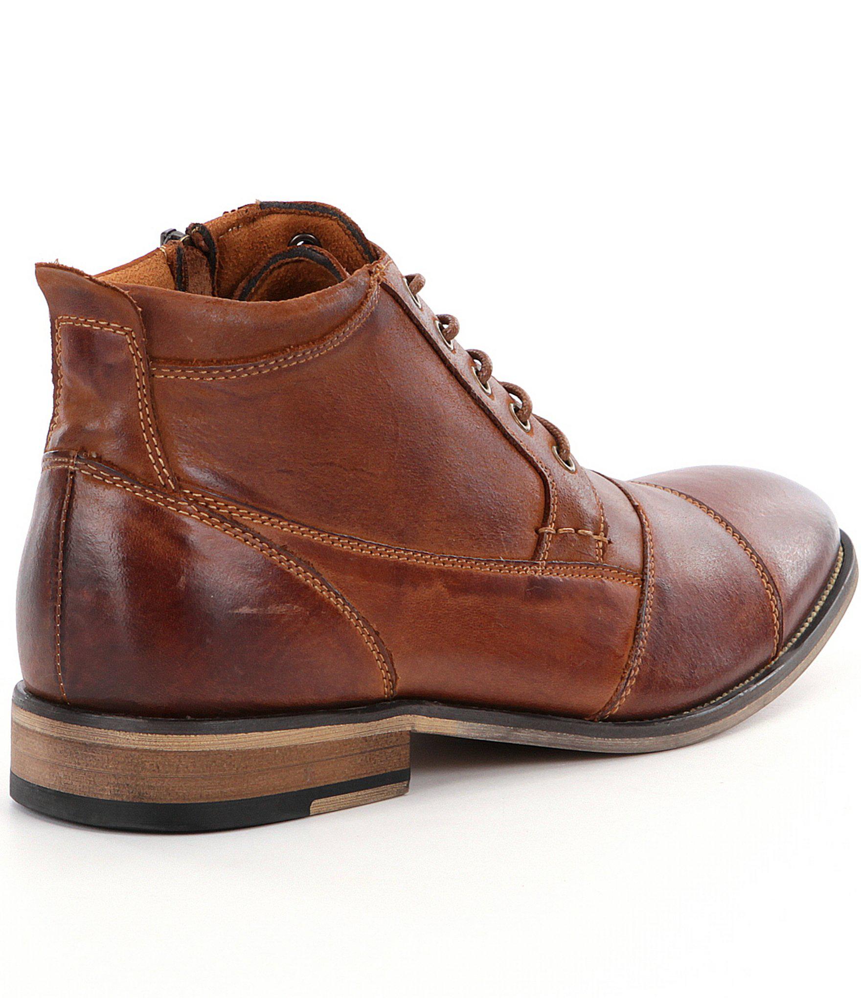 mens cap toe chukka boot