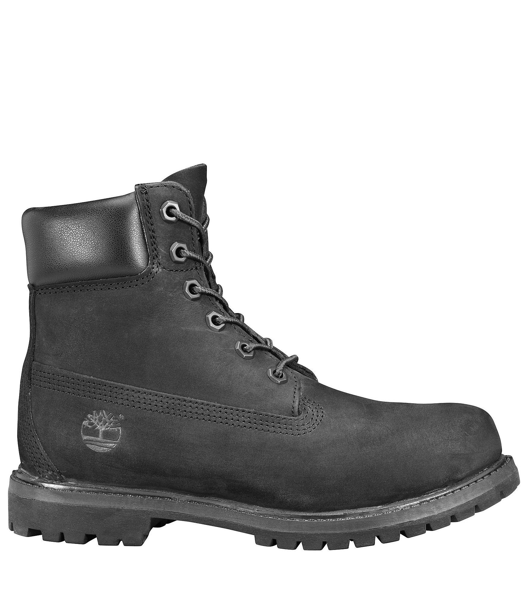 Timberland Leather Premium Waterproof Boots in Black - Lyst