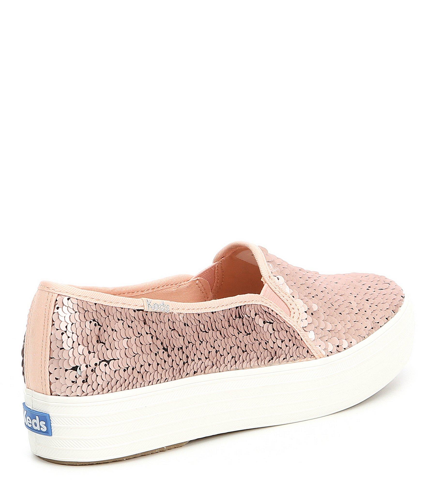 keds triple decker reverse sequin