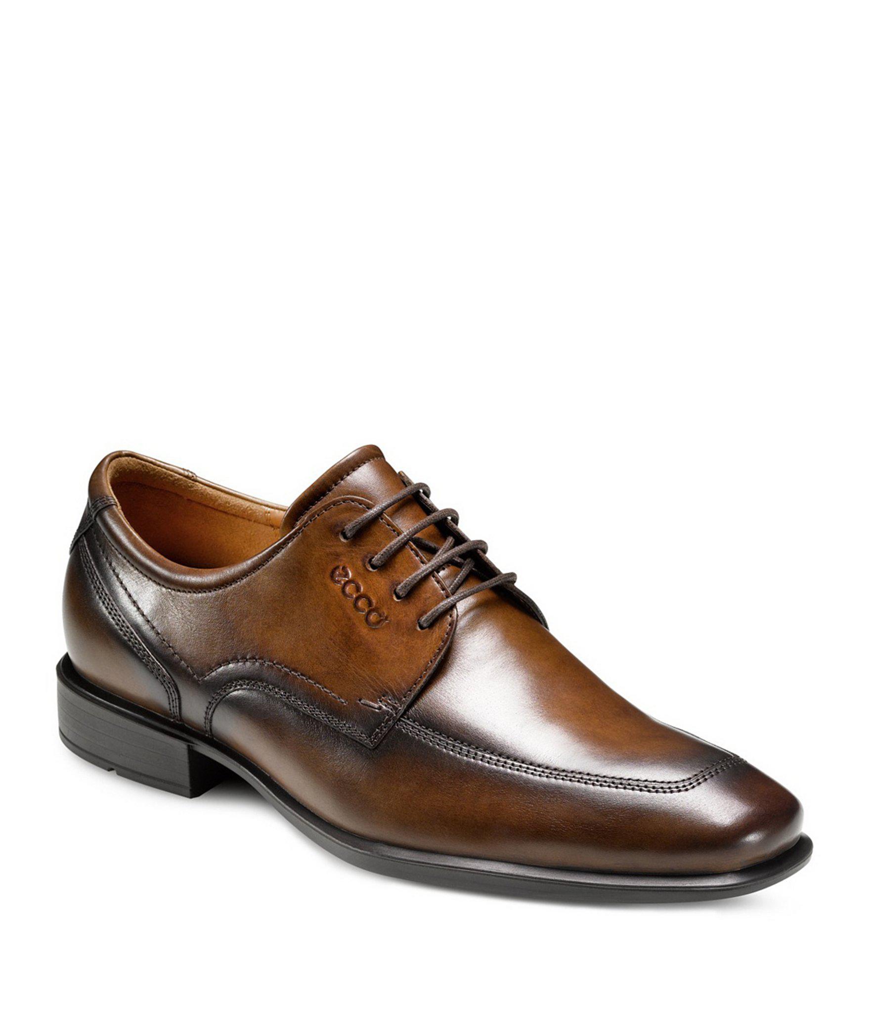 ecco dress shoes brown