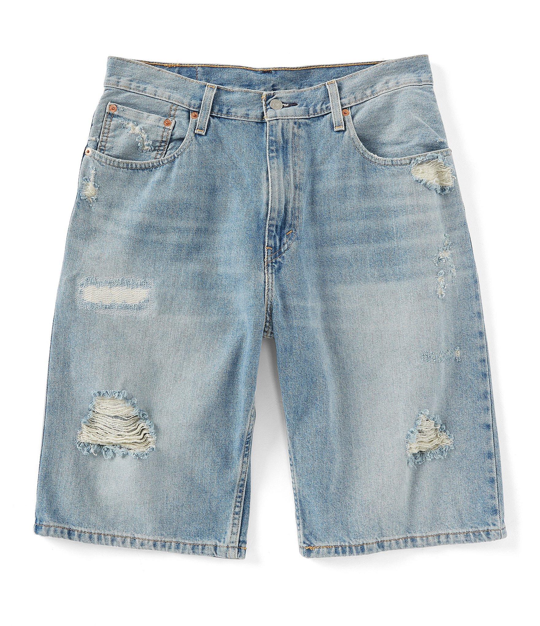levi's 569 denim shorts