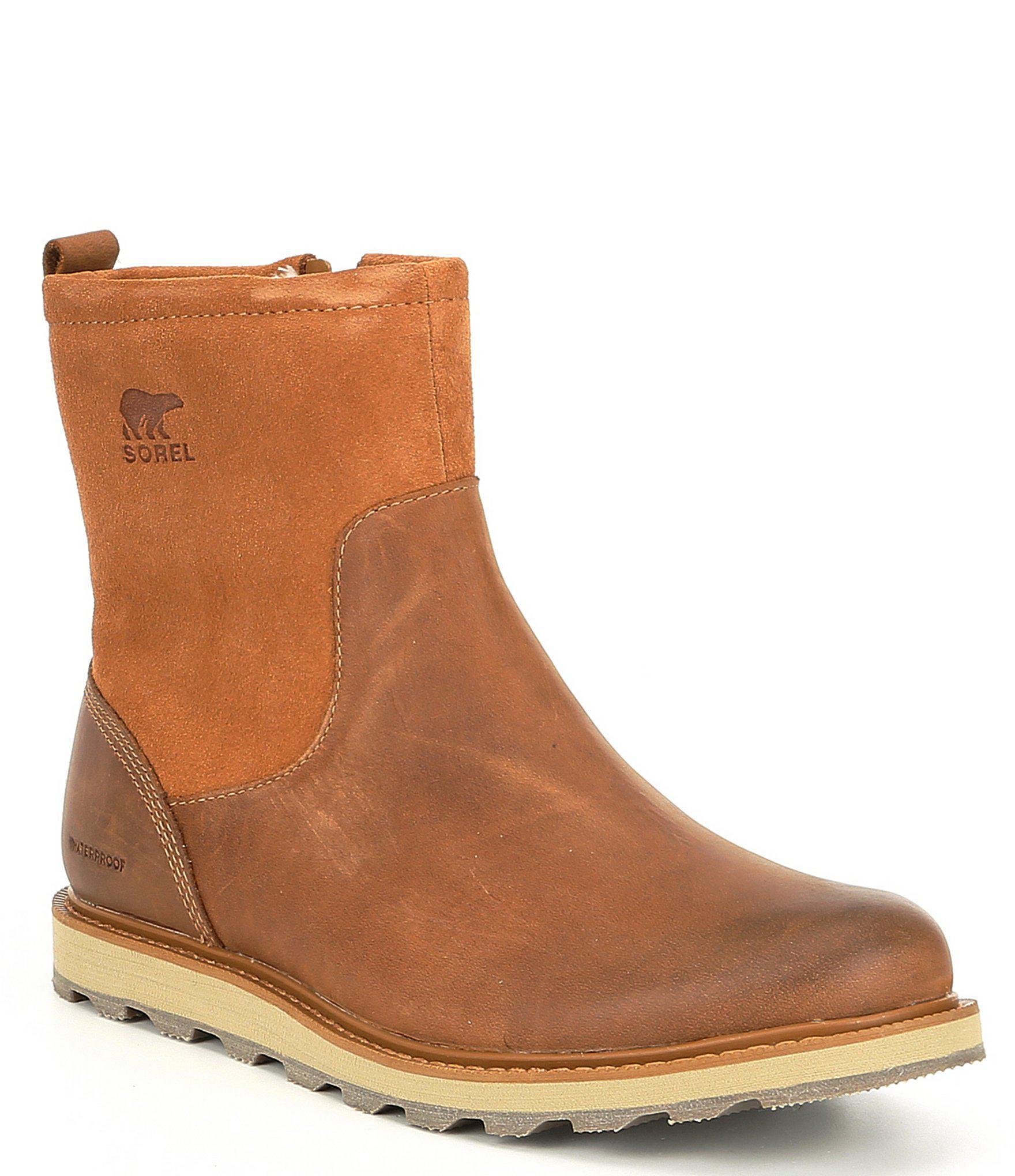 sorel madson zip waterproof