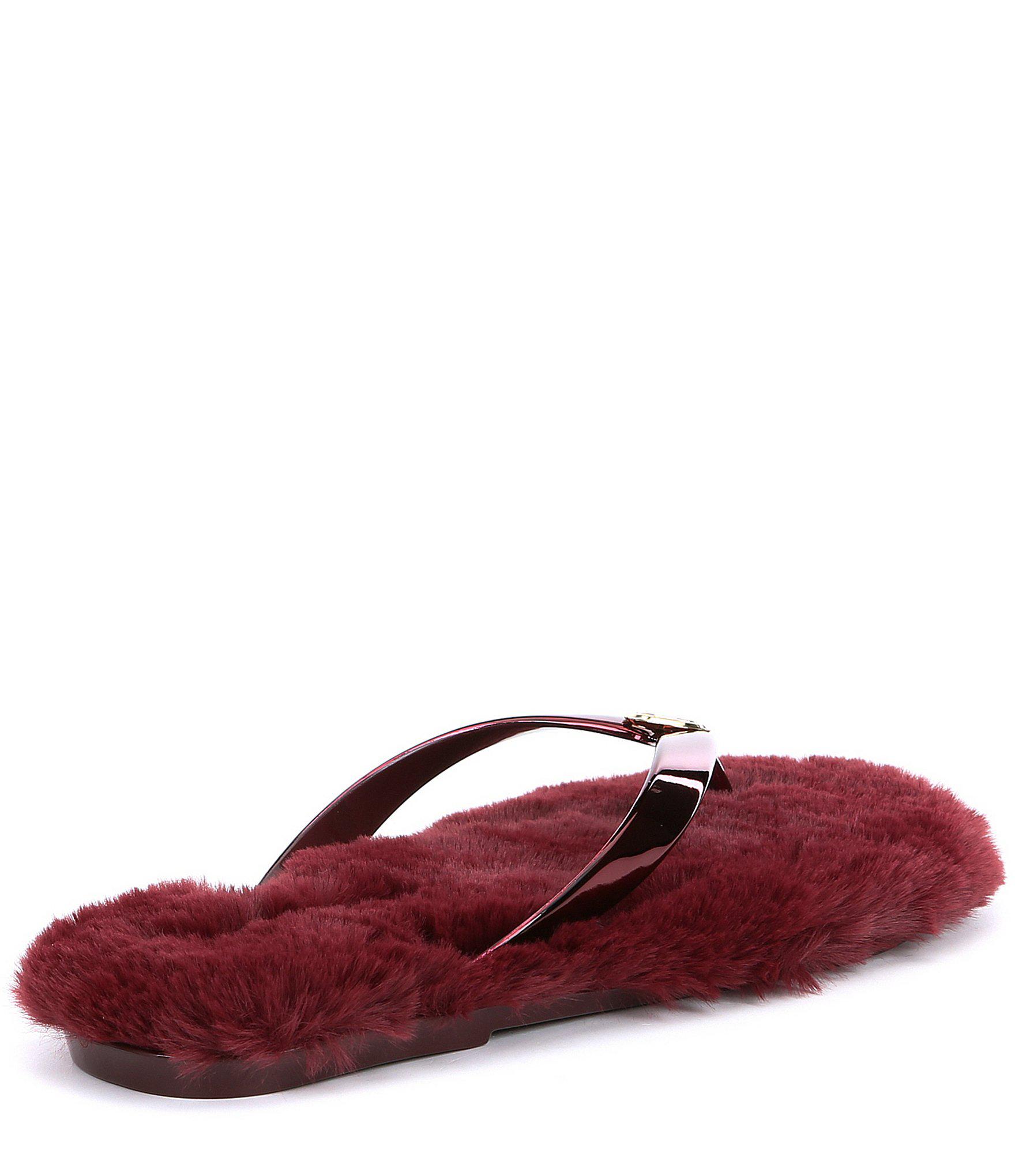 michael kors jet set jelly flip flops