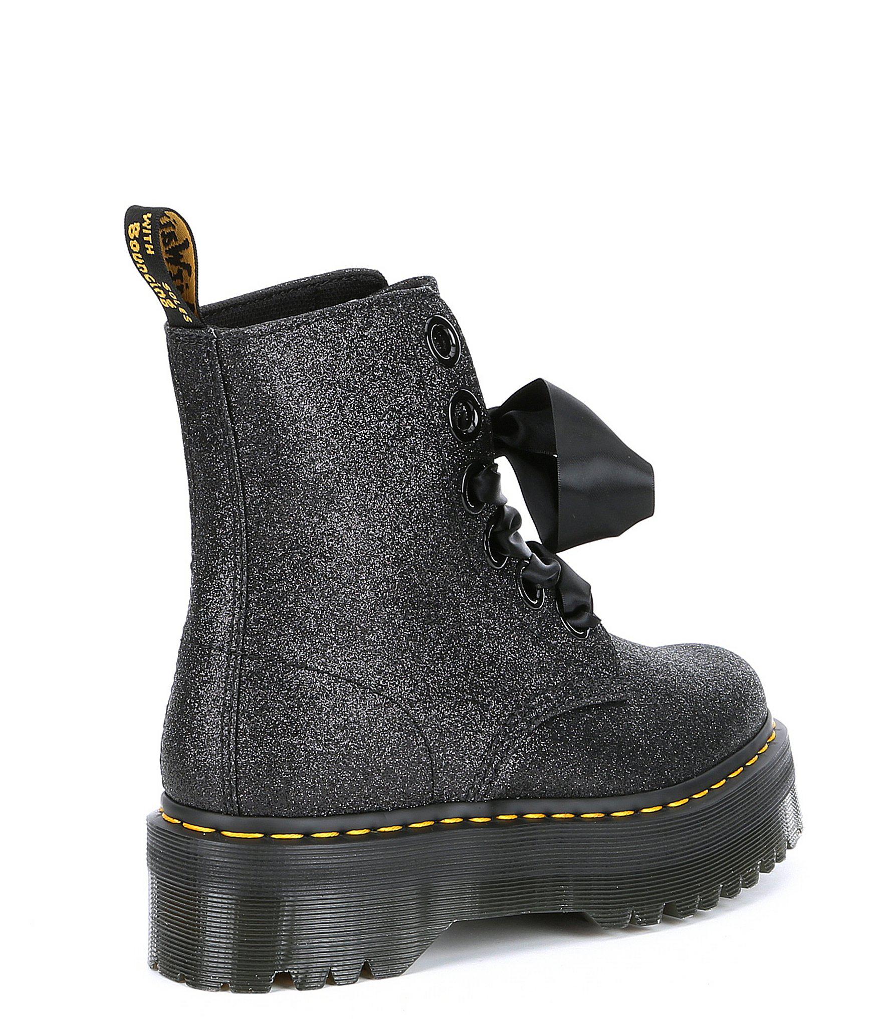dr martens molly glitter boot