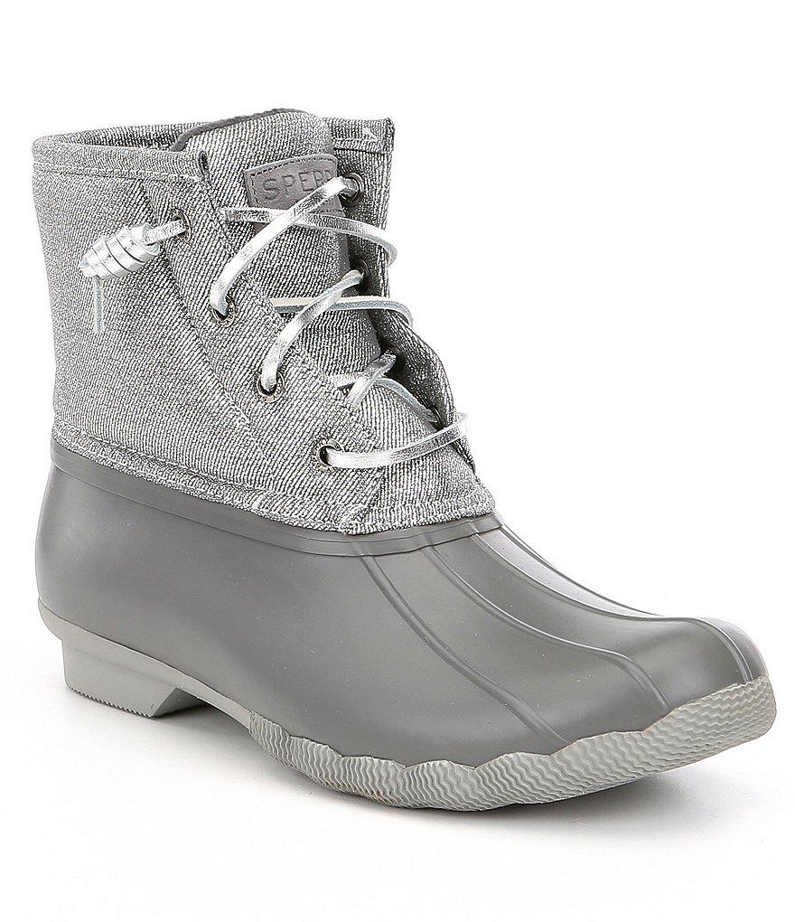 grey duck boots womens