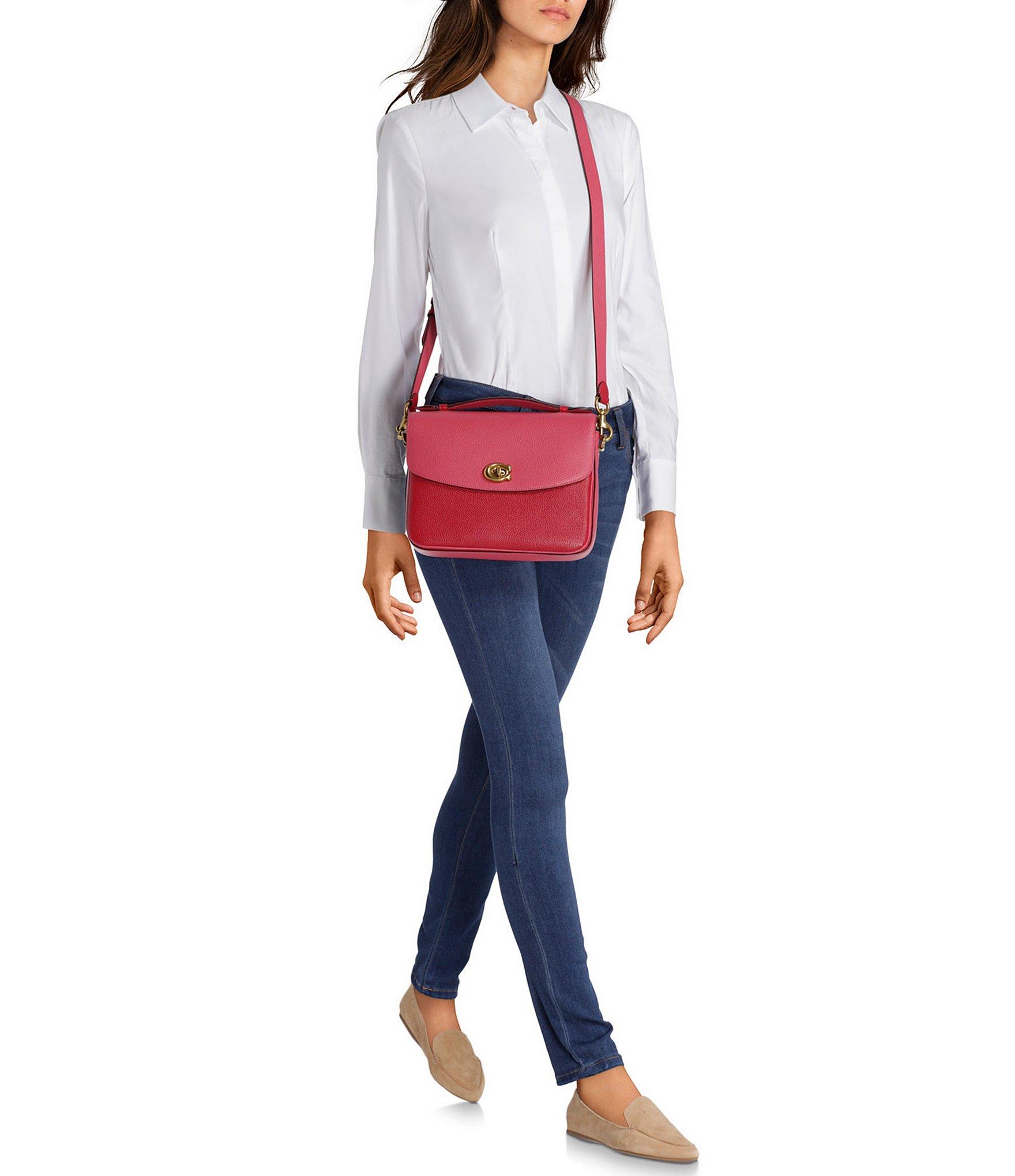 coach cassie crossbody colorblock