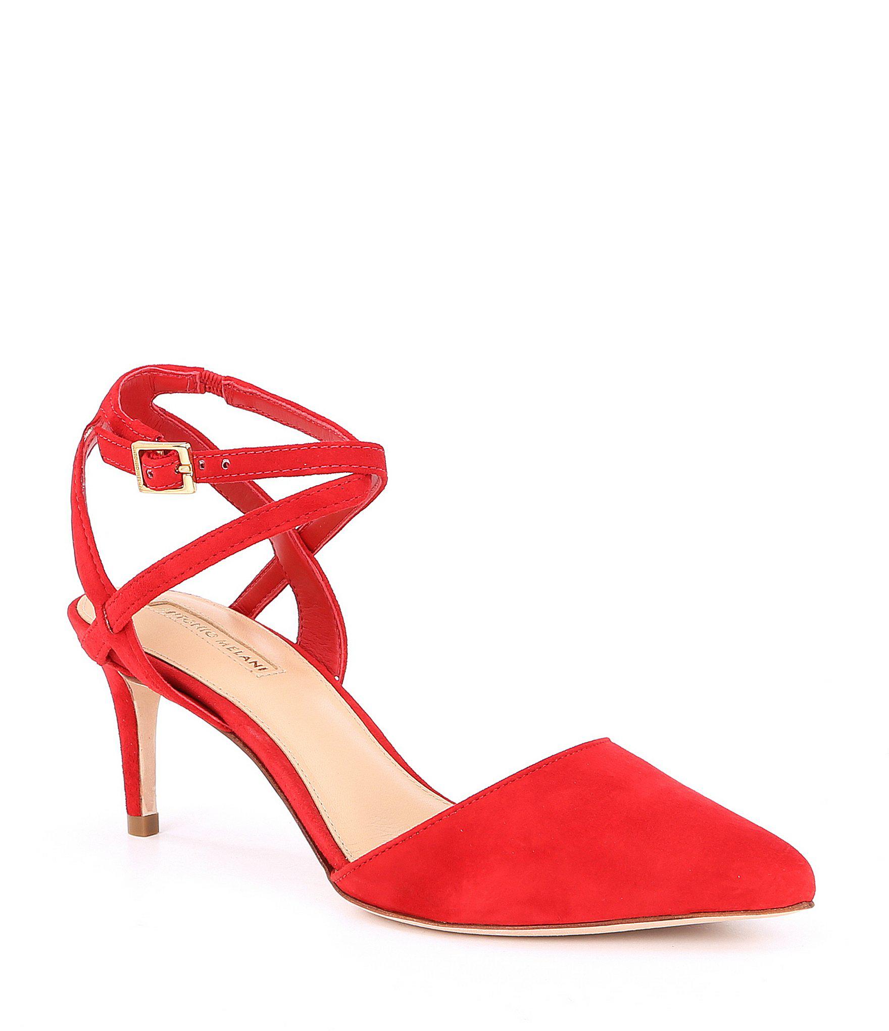 antonio melani red heels