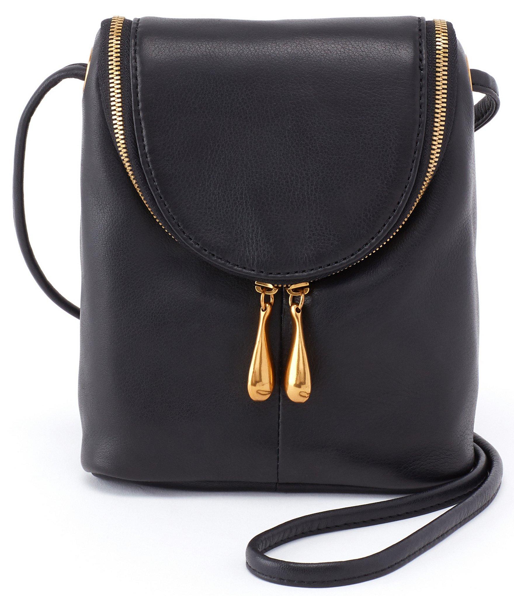 Leather Tote With Zipper Crossbody Handbags
