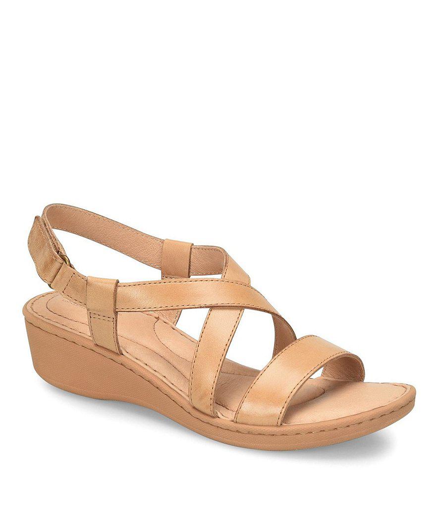 born idella wedge sandal