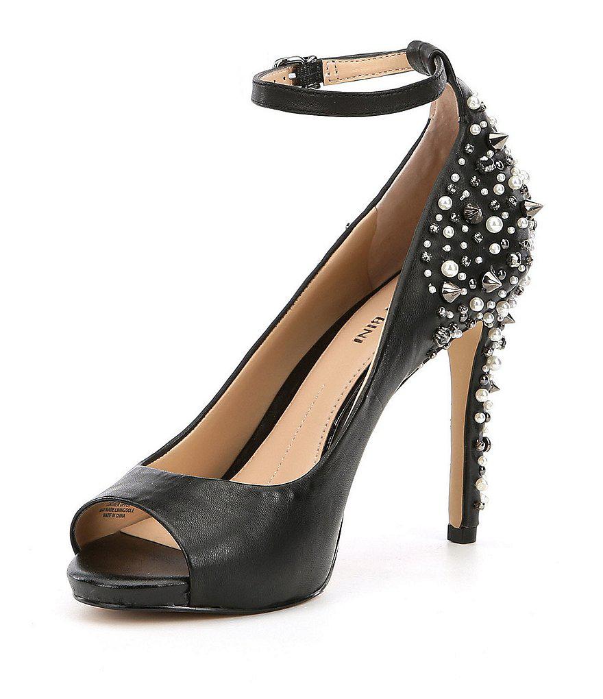 gianni bini studded heels