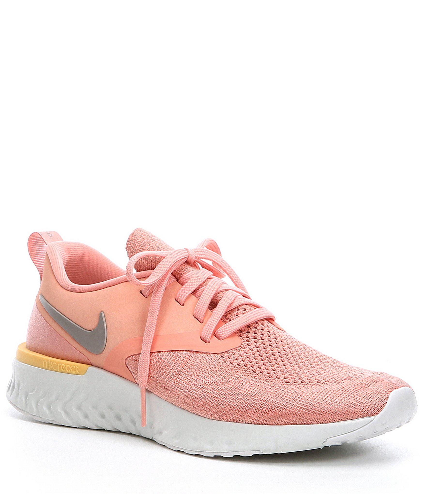 Nike Odyssey React Flyknit 2 in Pink - Lyst