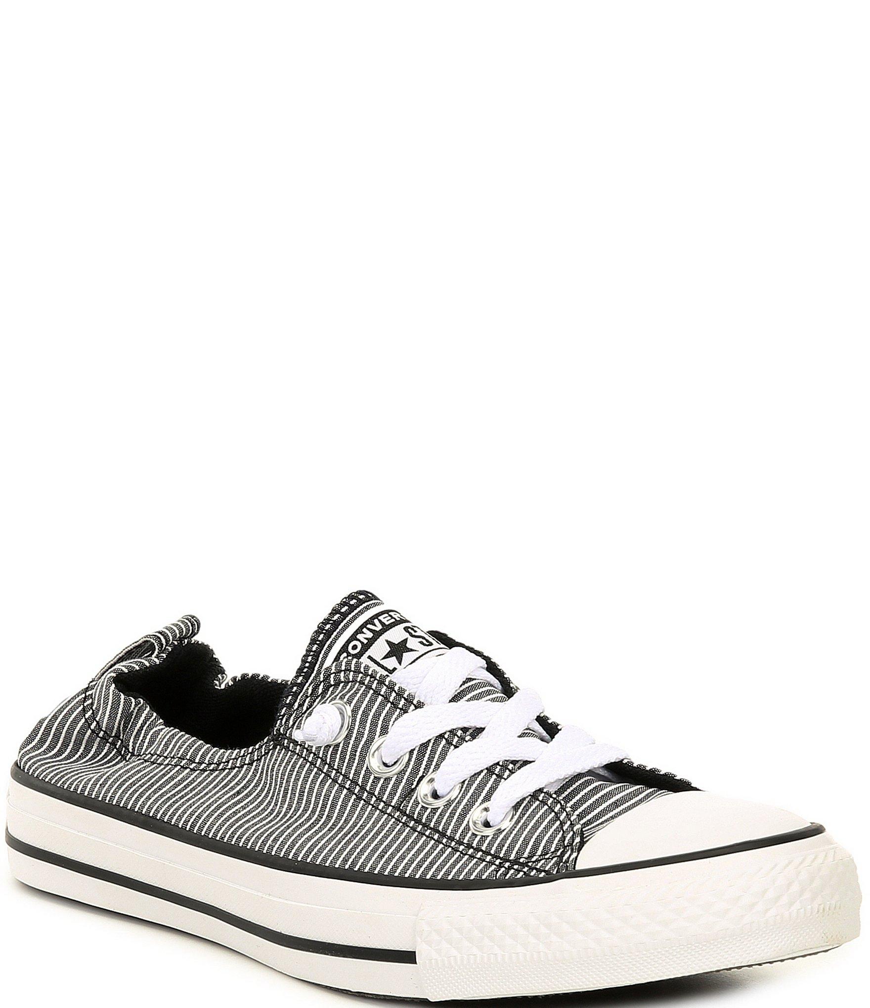 women's converse chuck taylor all star chambray striped shoreline sneakers