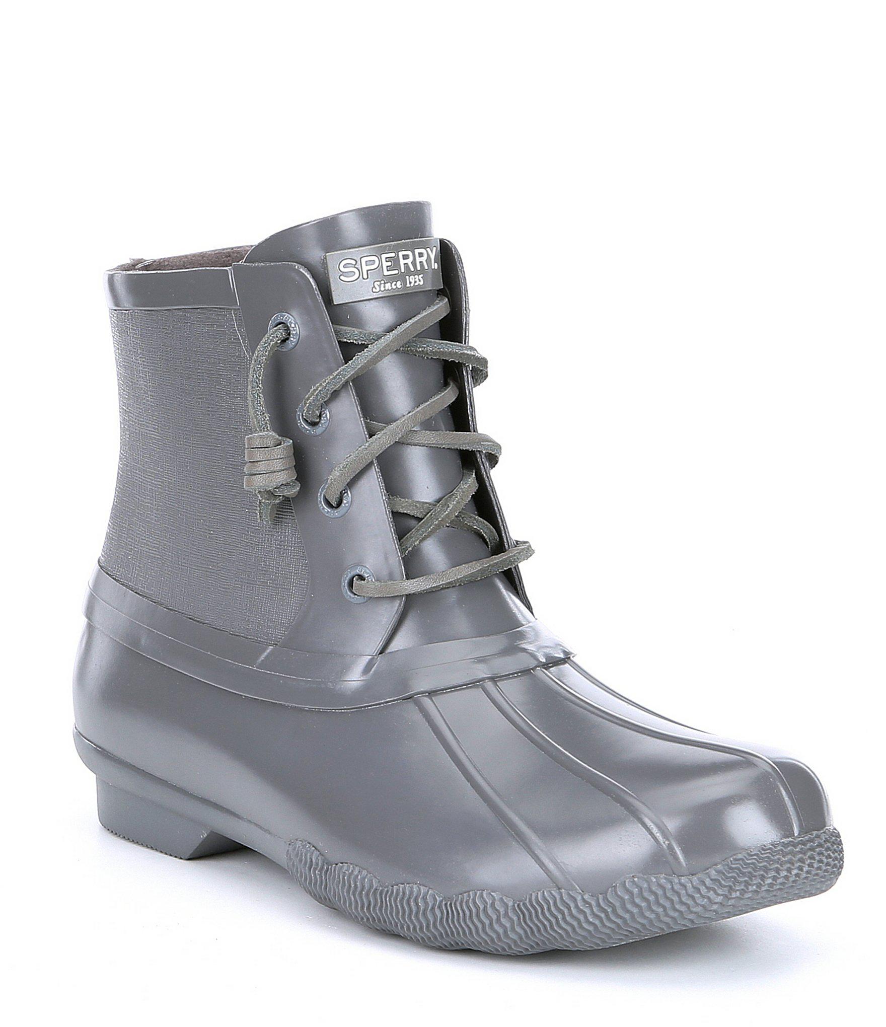 sperry duck rain boots