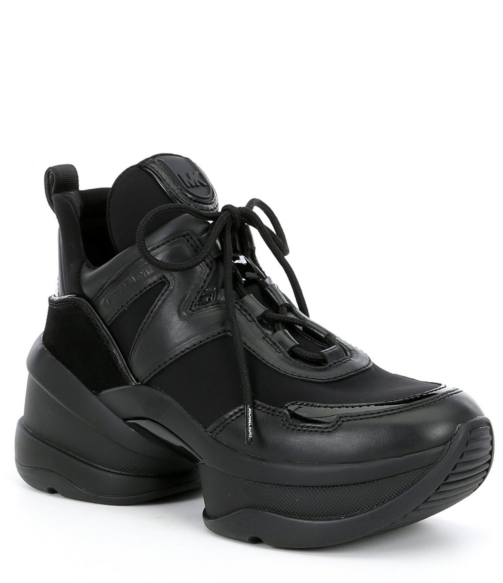 olympia leather and scuba trainer