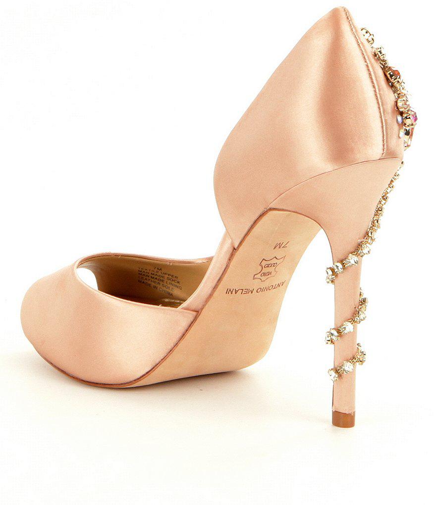 antonio melani black heels