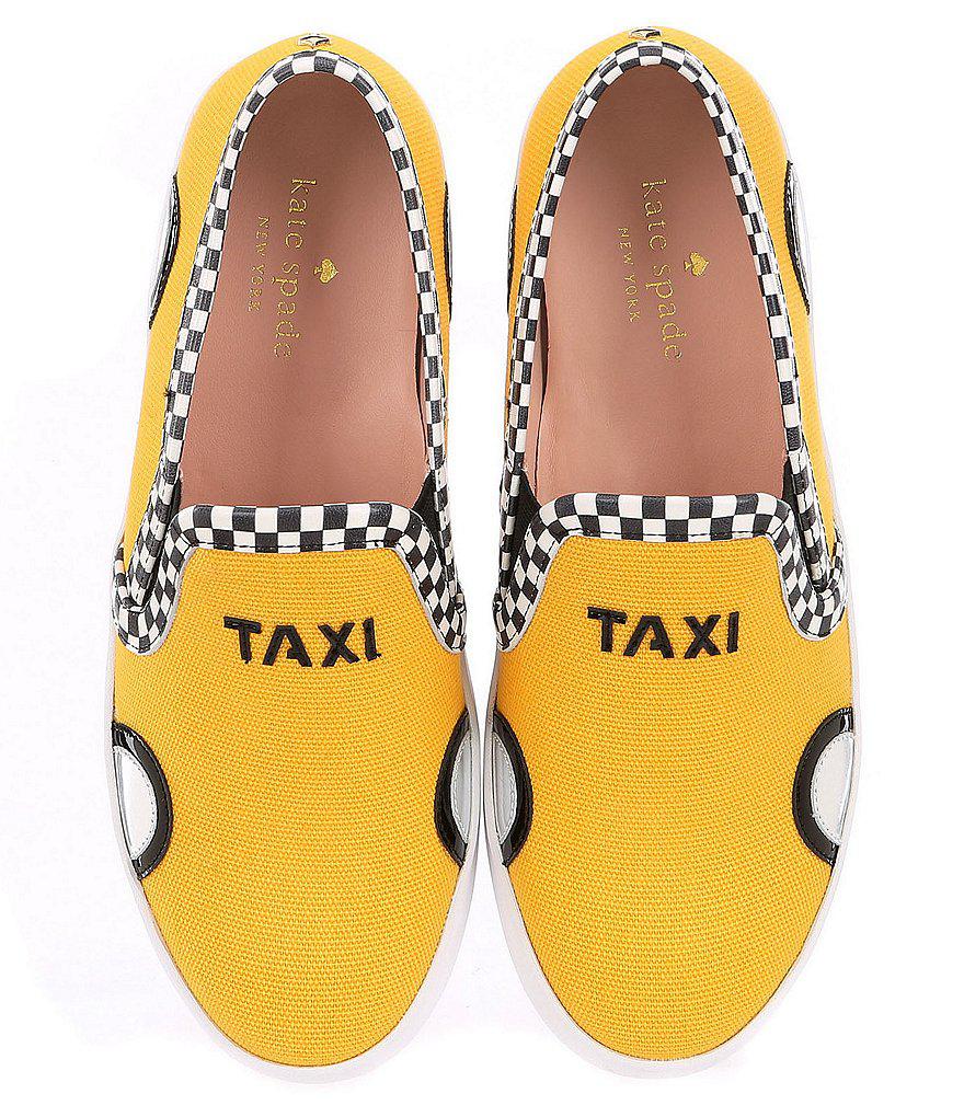 kate spade taxi cab shoes