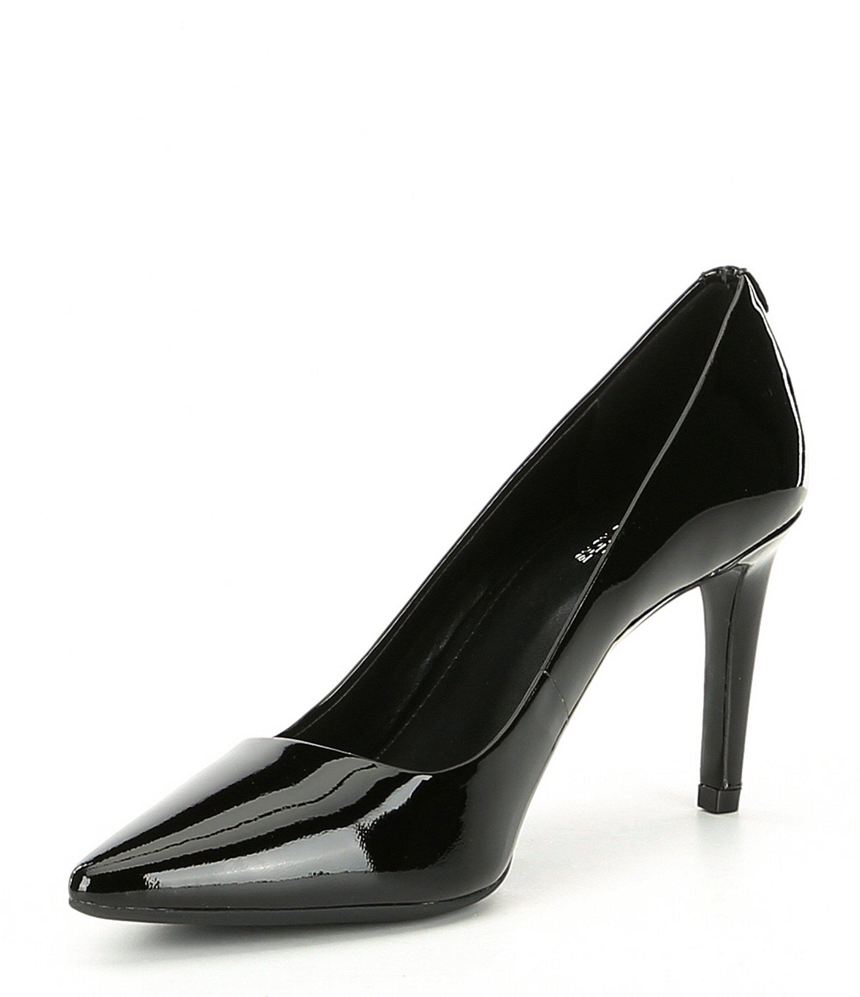 MICHAEL Michael Kors Dorothy Patent Leather Flex Pumps in Black - Lyst