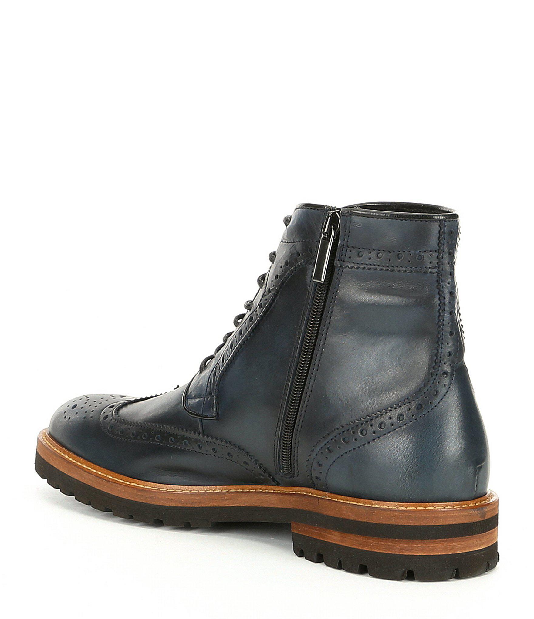kenneth cole wingtip boots