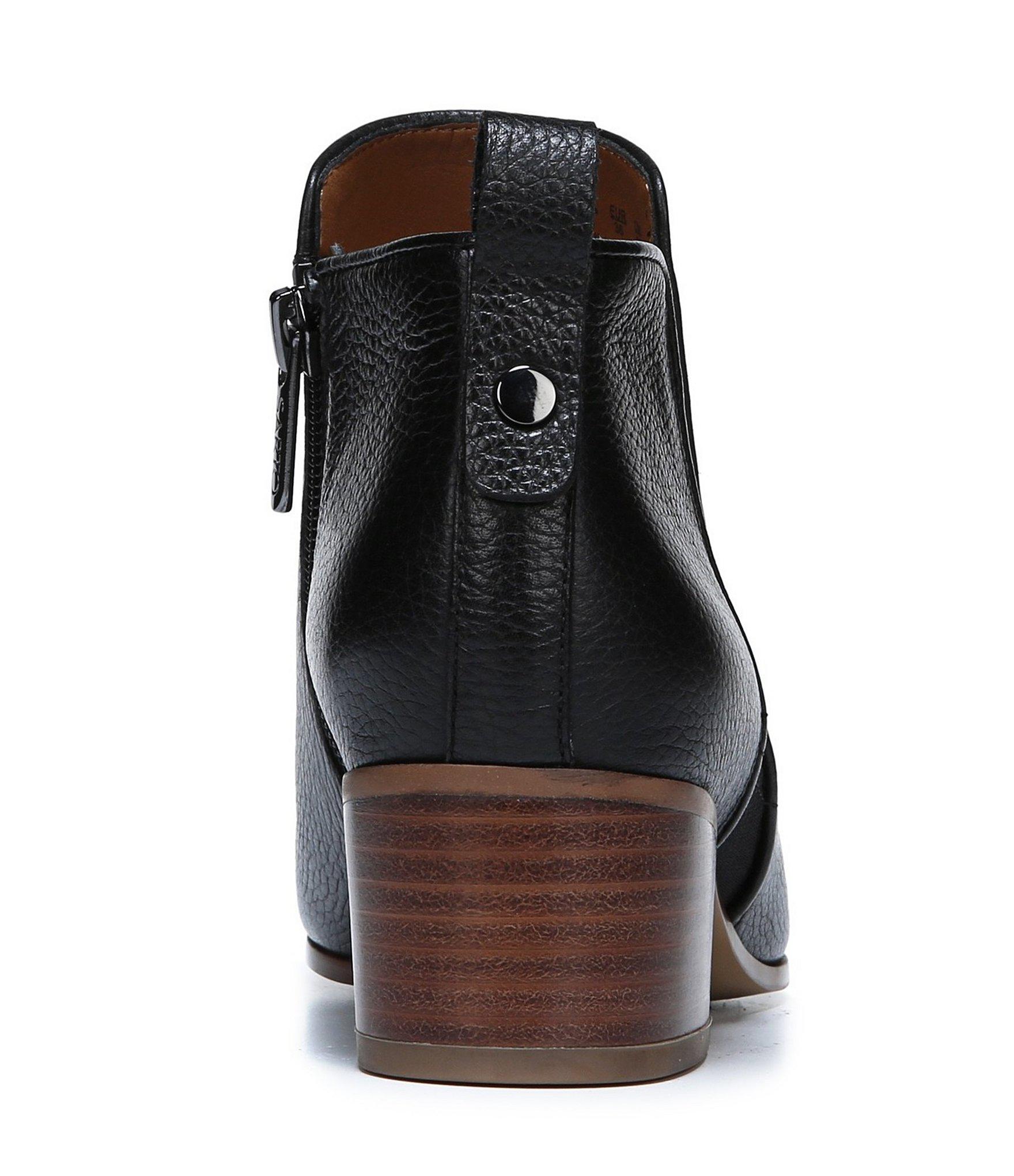 franco klora block heel bootie