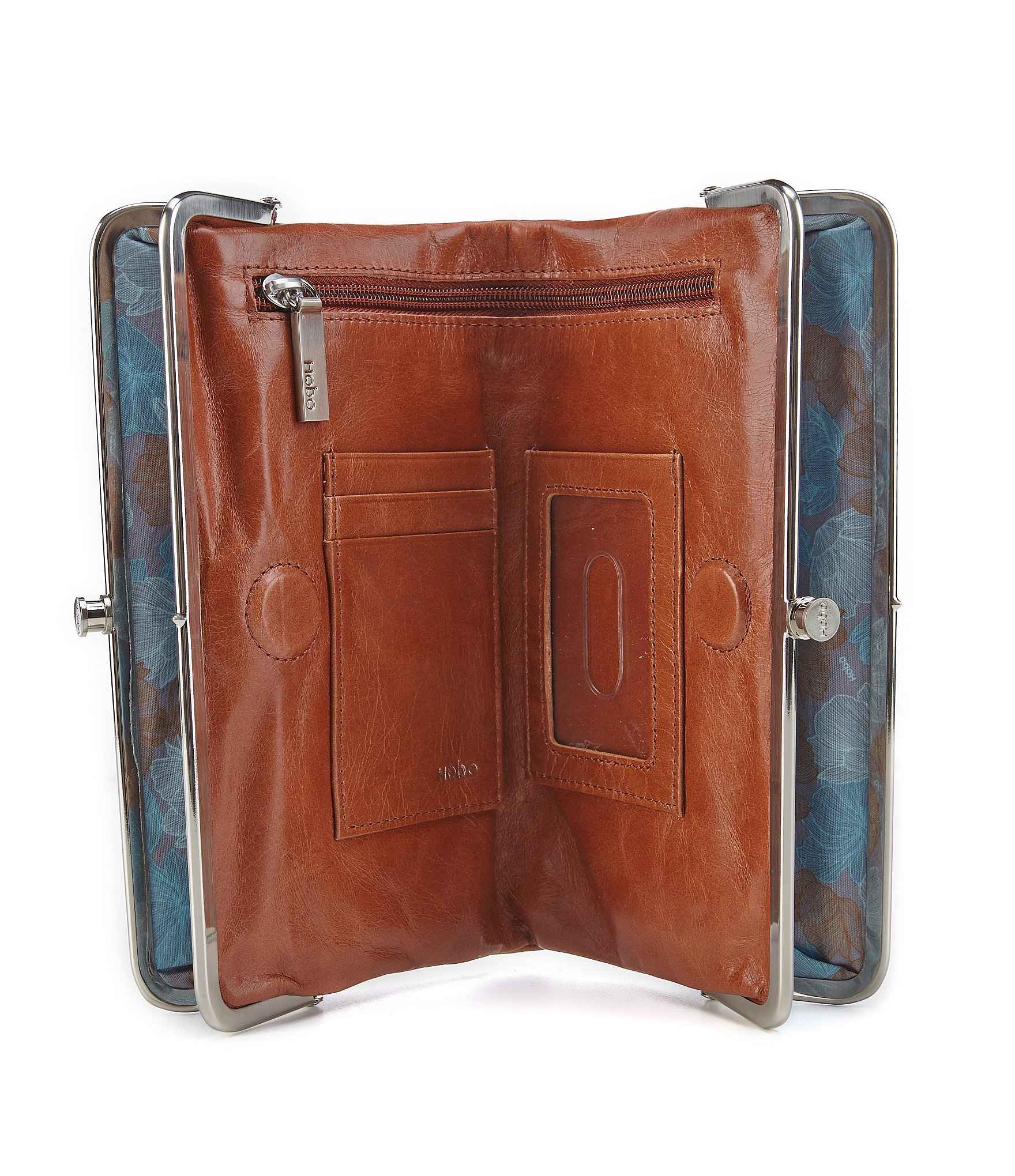 Lyst - Hobo Original Lauren Double-frame Clutch Wallet in Brown