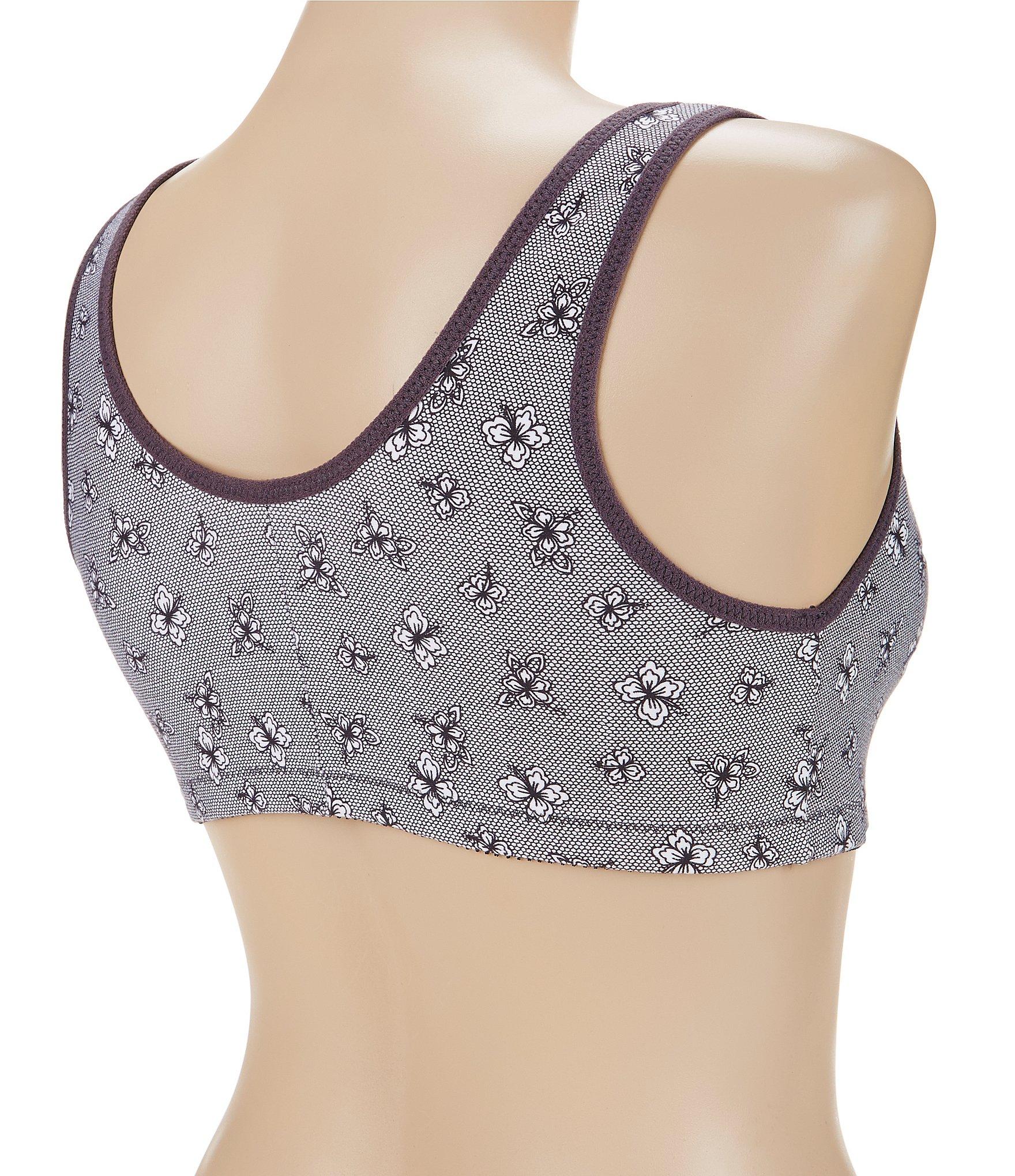 Amoena Frances Wire Free Front Closure Bra In Gray Lyst 9722