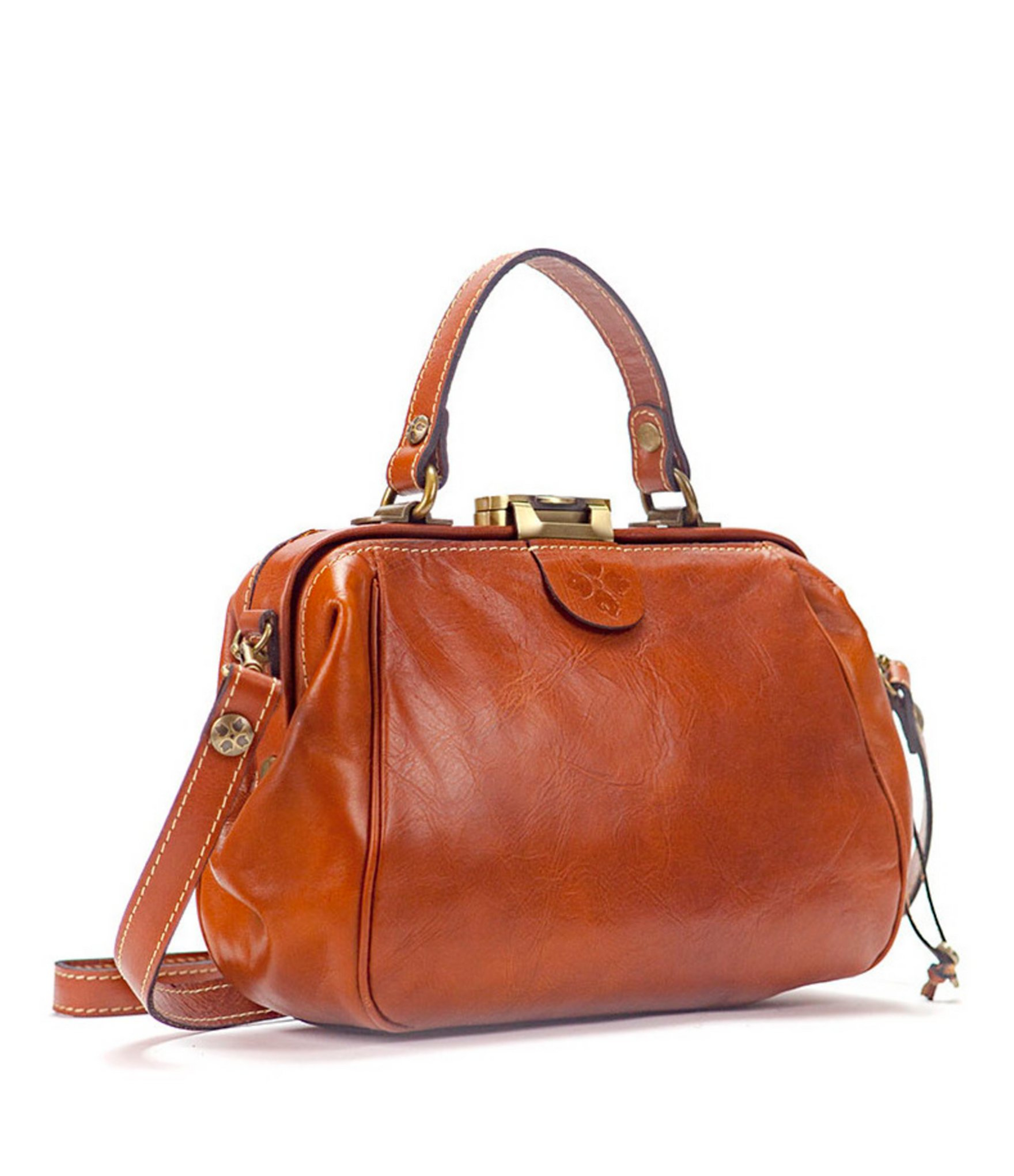 Patricia Nash Heritage Collection Gracchi Satchel in Brown - Lyst