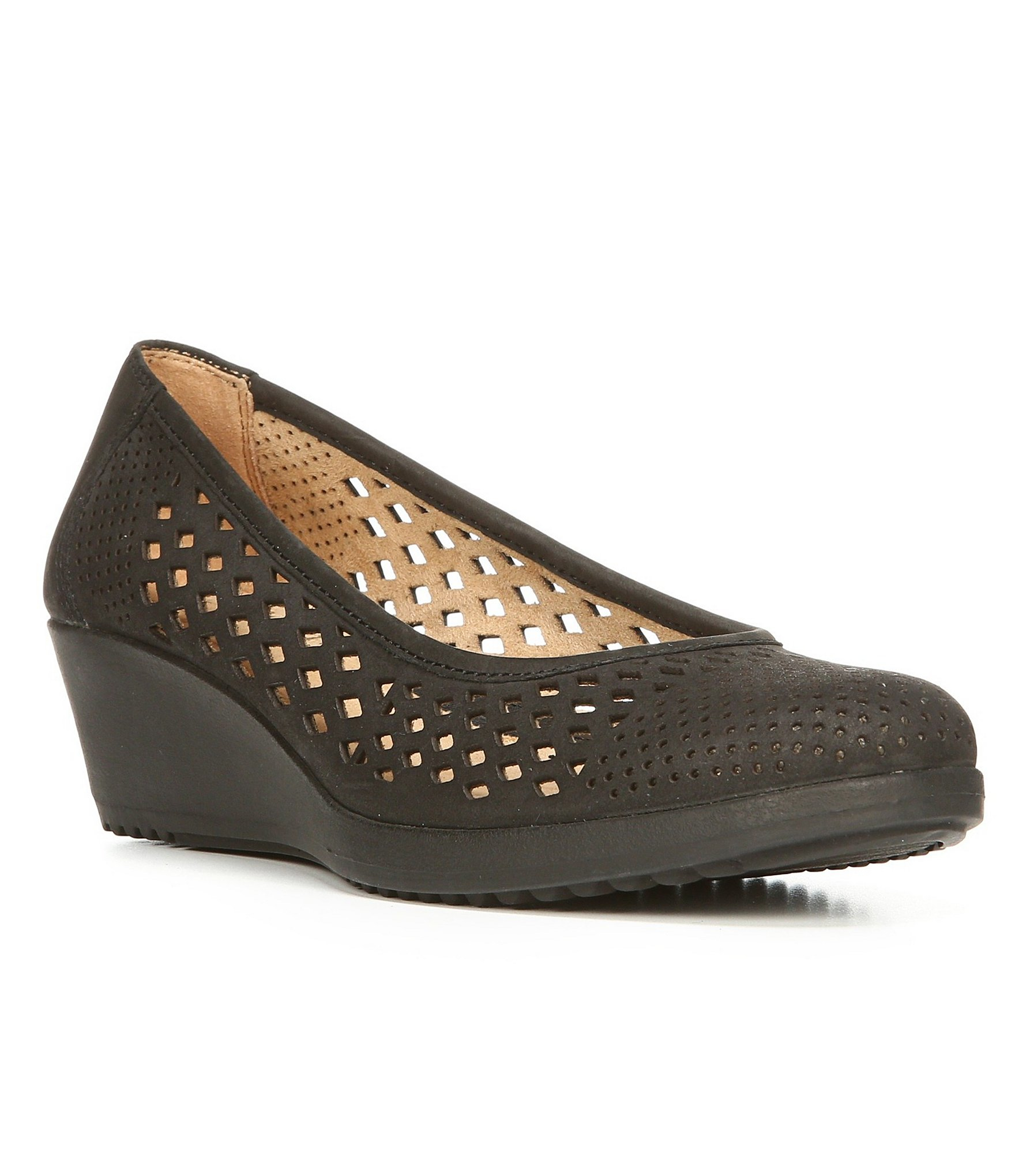 naturalizer ankle wedge heels