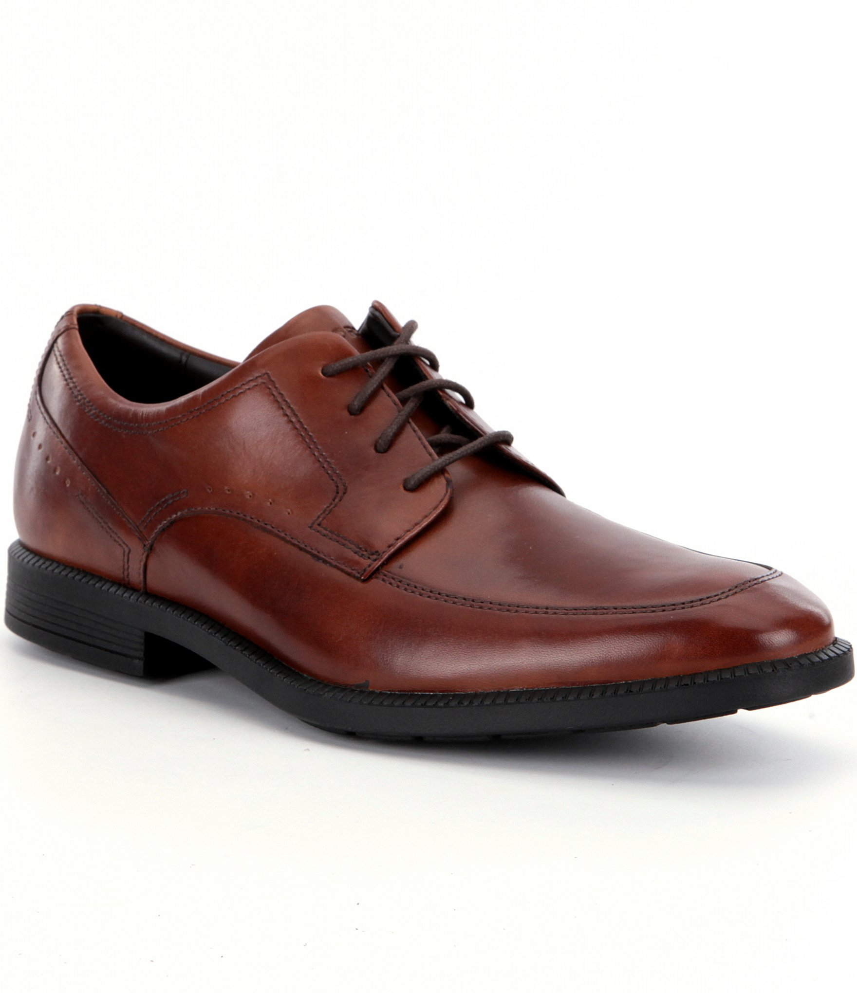 Rockport Men ́s Dressport Business Aprontoe Dress Shoes in Brown for Men Lyst