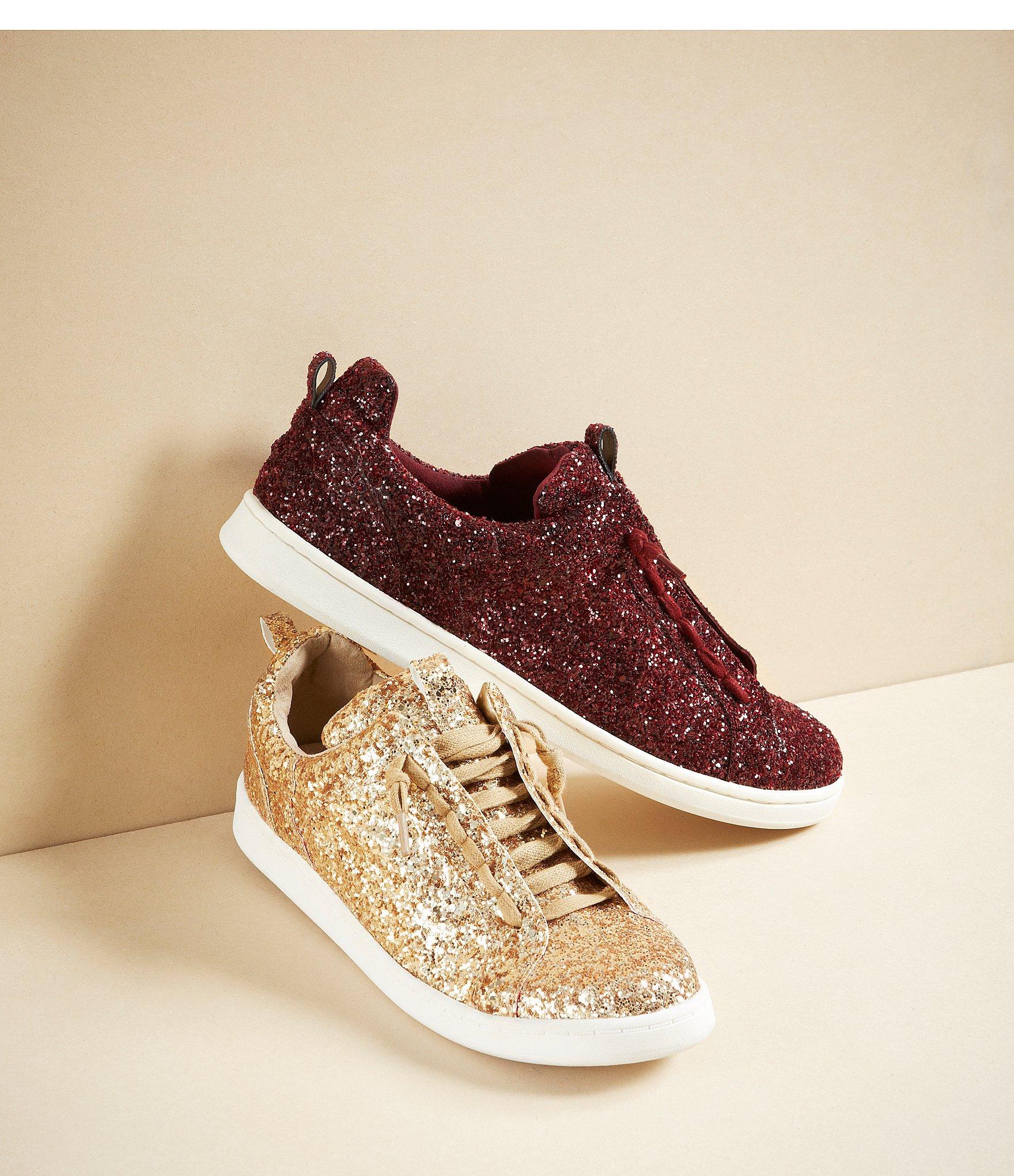 gianni bini glitter sneakers