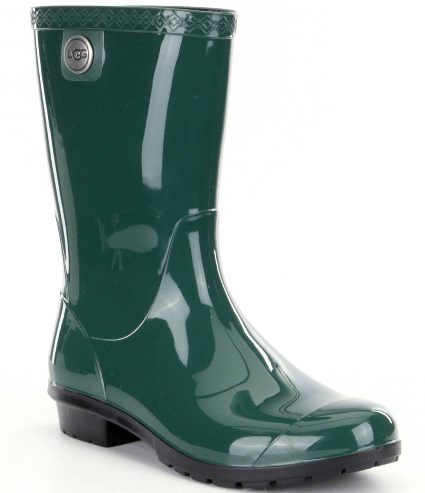 shearling lined rain boots