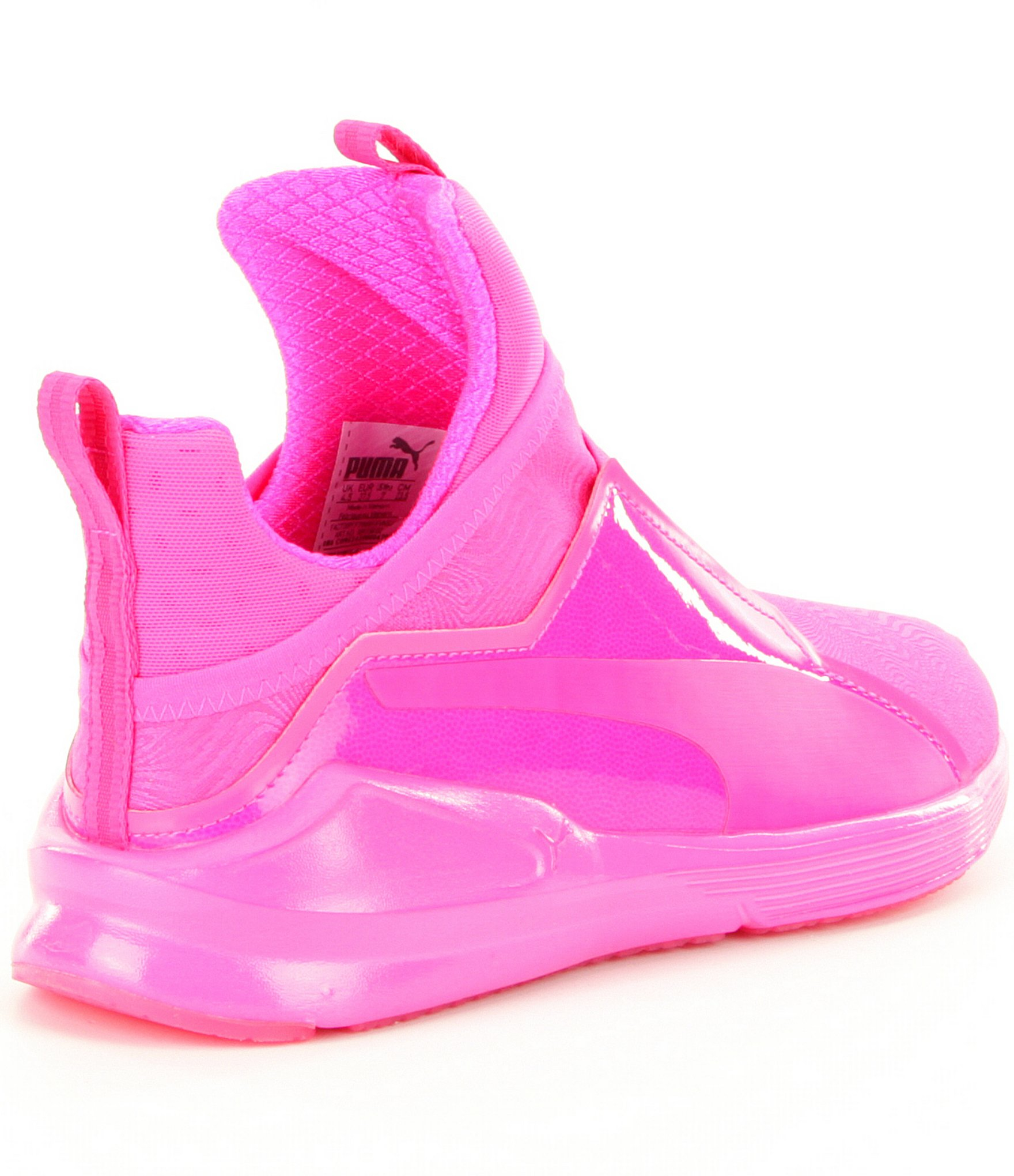 bright pink pumas