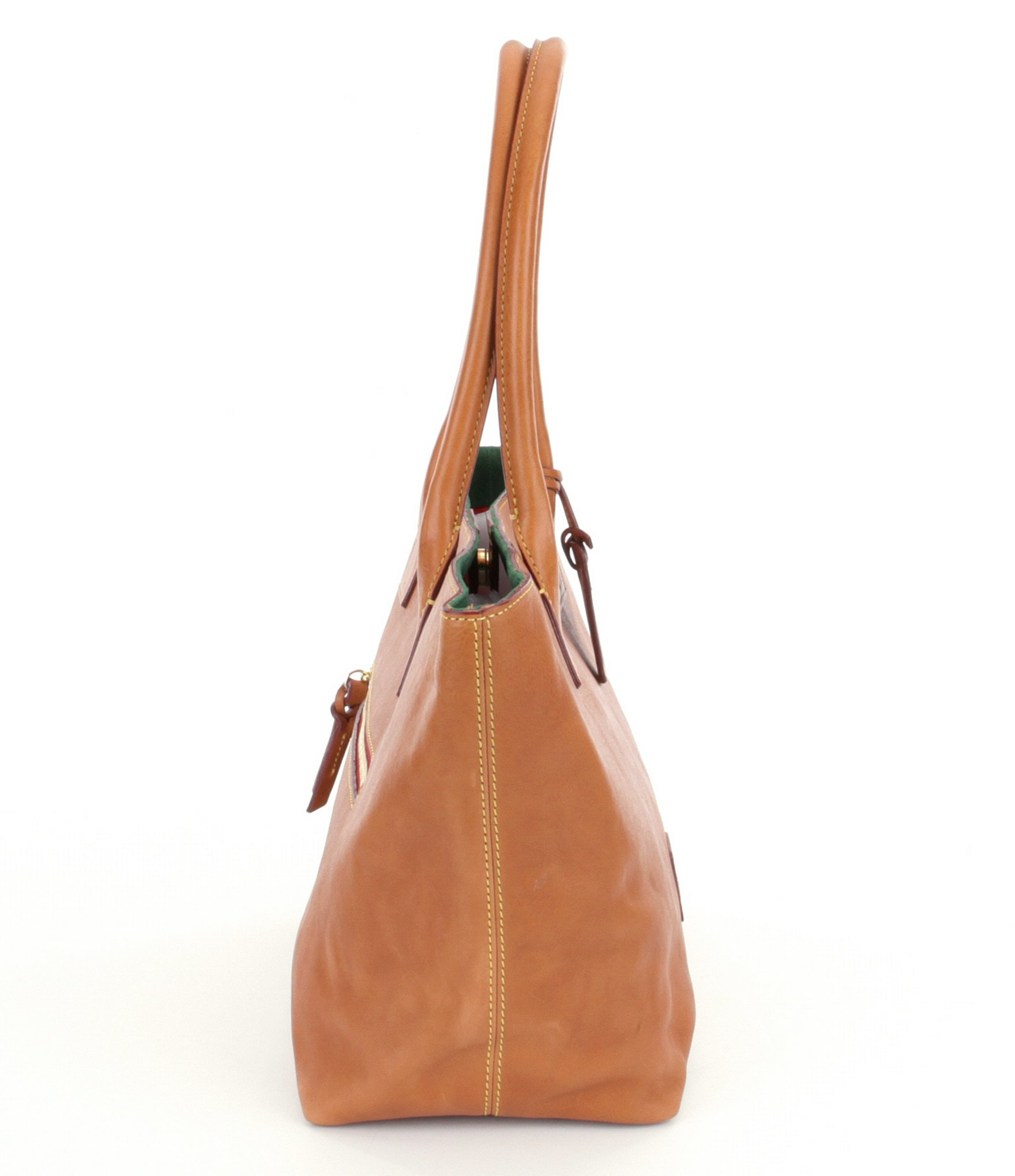 Dooney & Bourke Leather Florentine Collection Small Russel Tote in ...