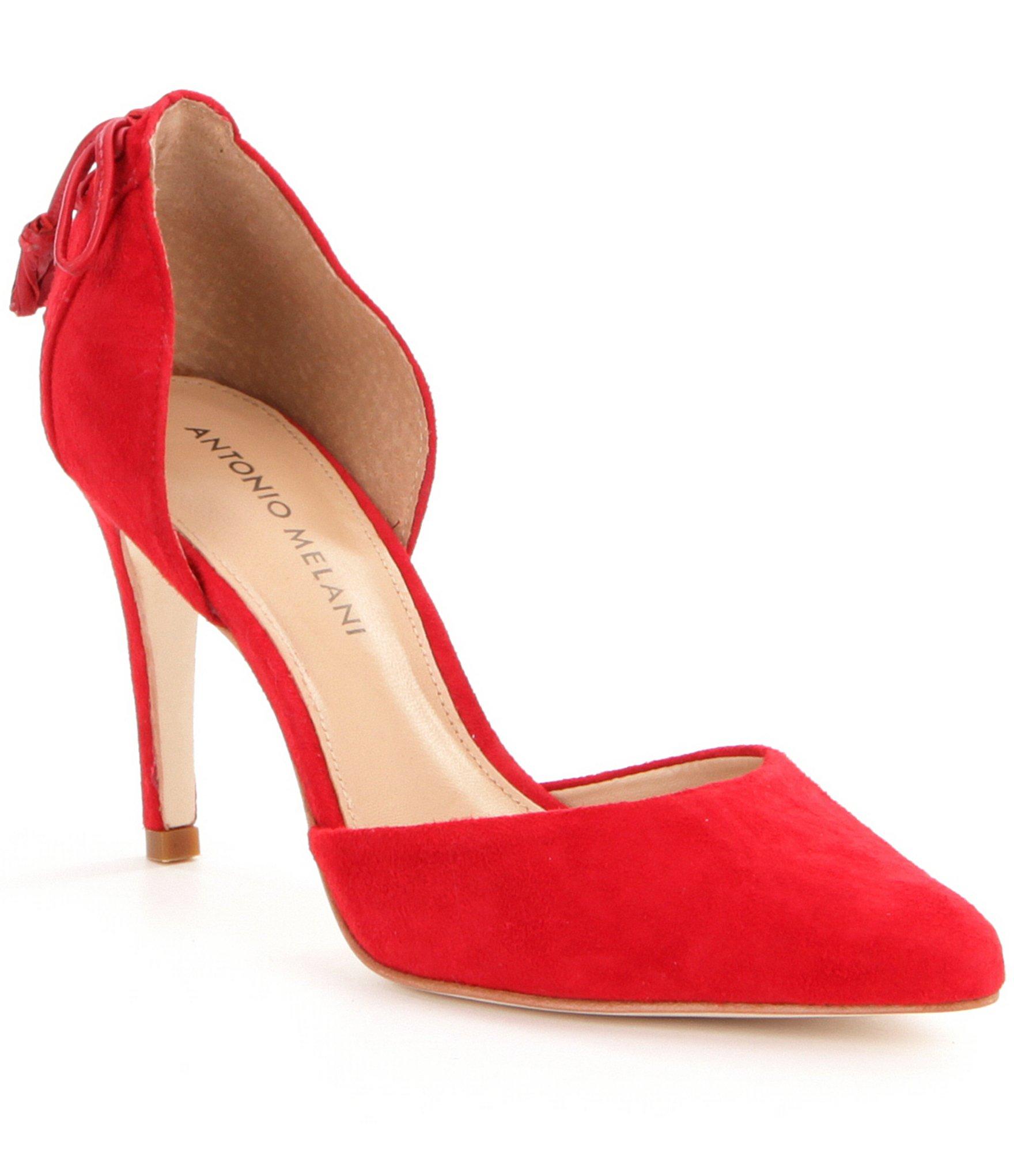 antonio melani red heels