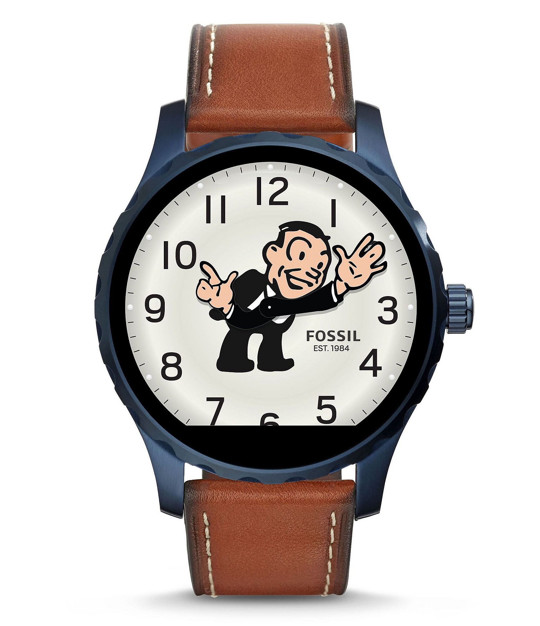 fossil q marshal watch faces