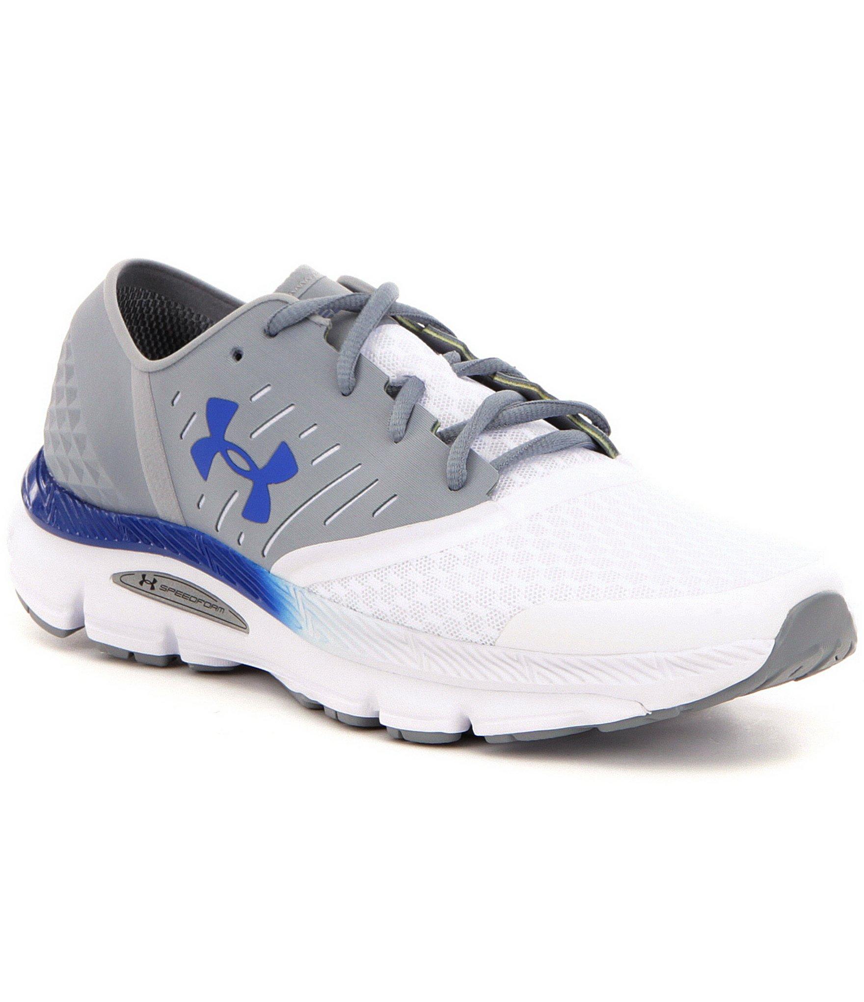 under armour running shoes white