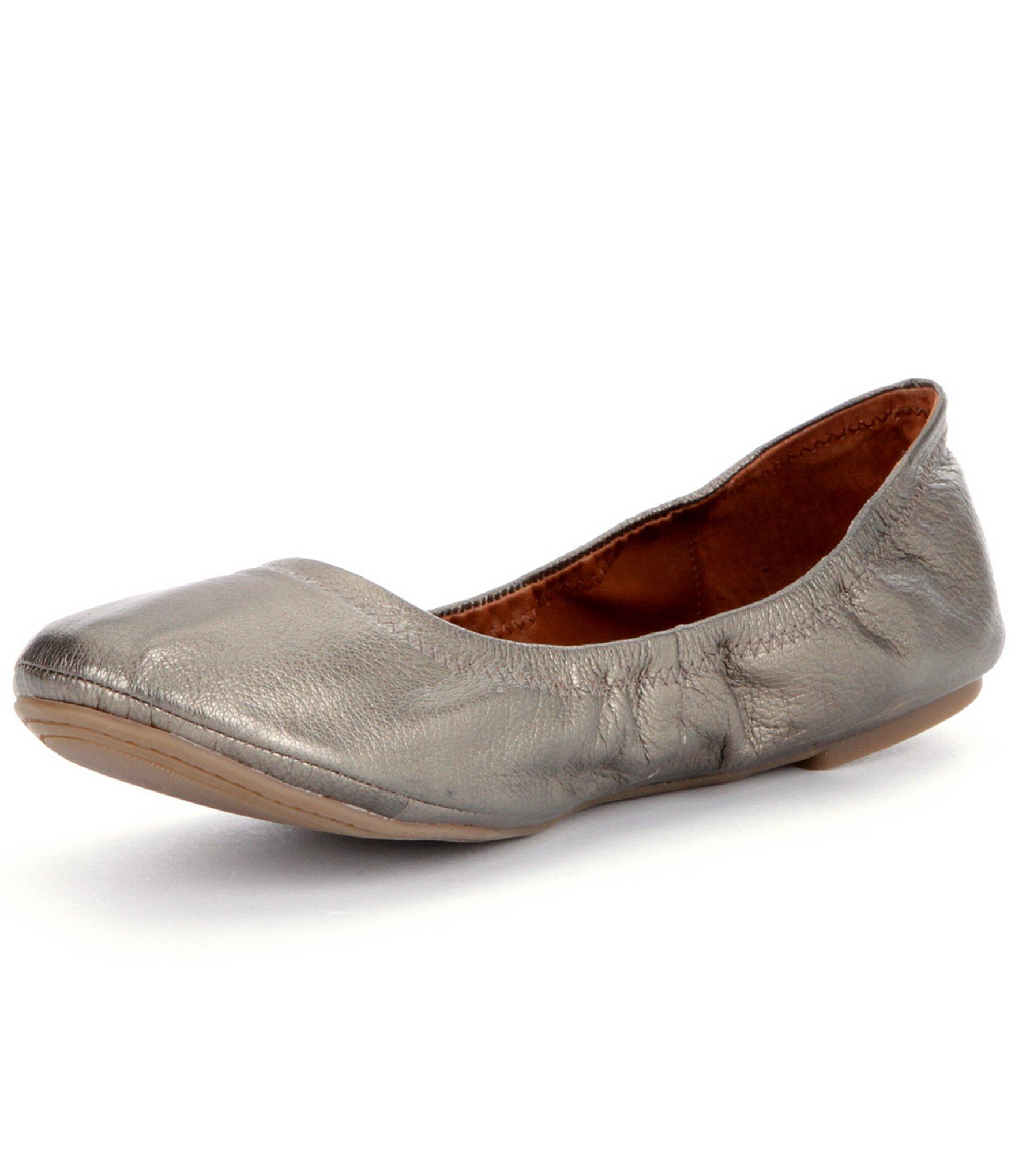 emmie leather flats