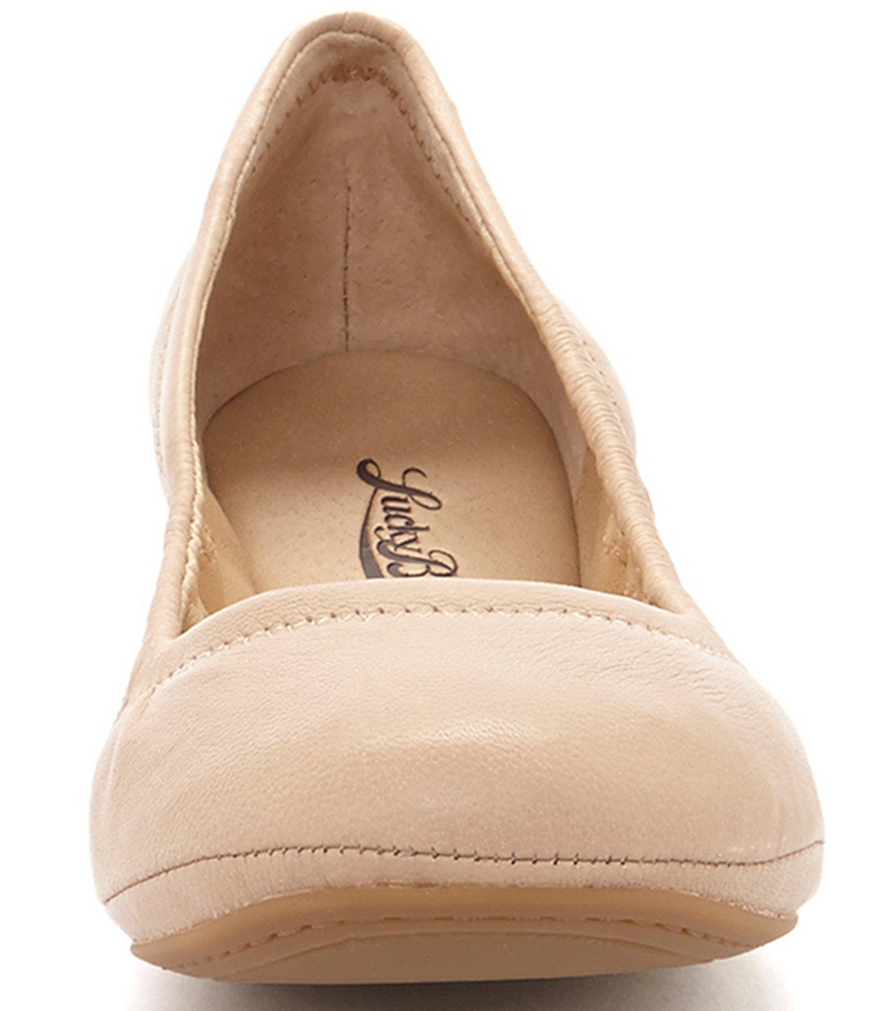 emmie leather flats