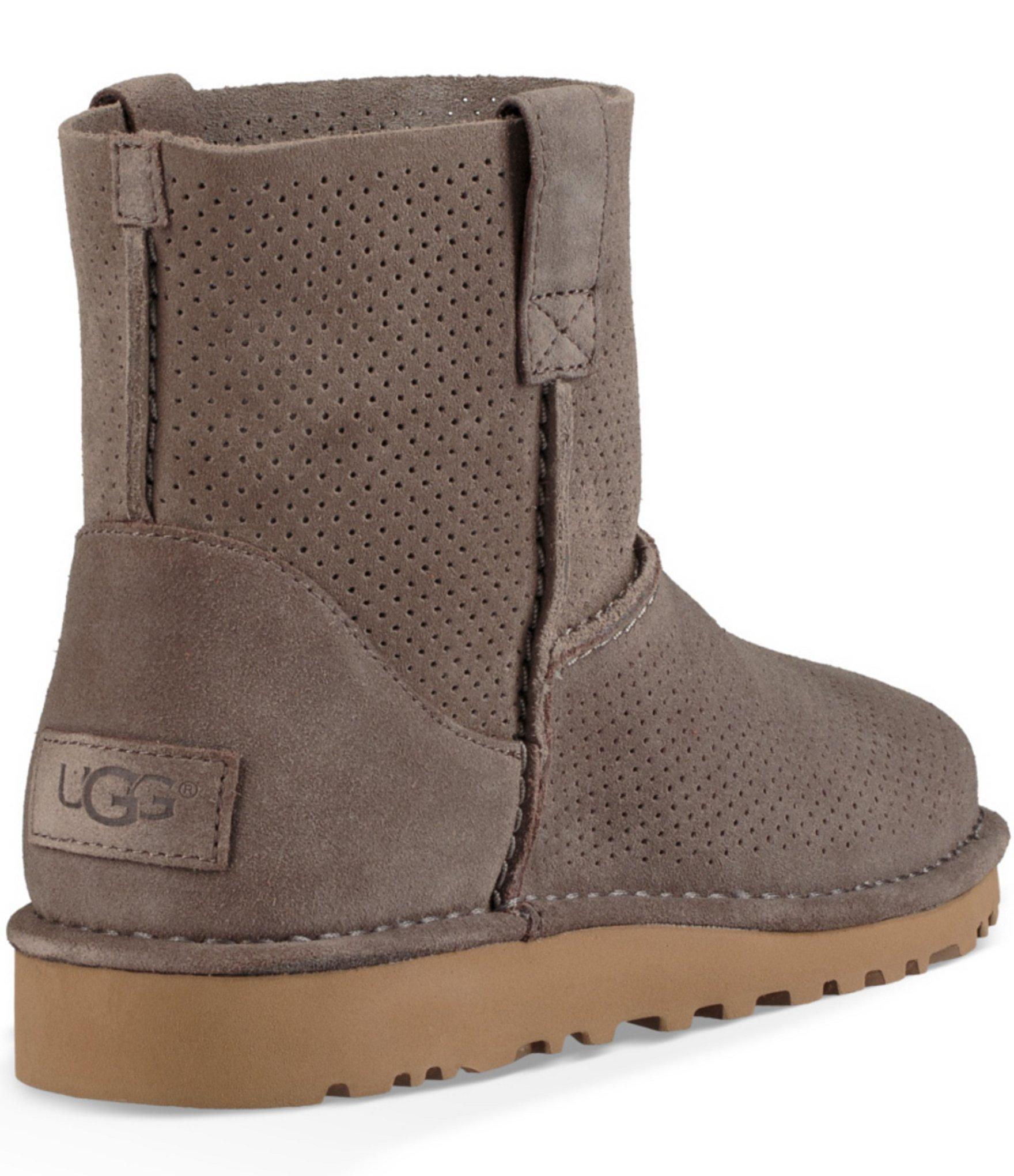 ugg mini boots dark brown