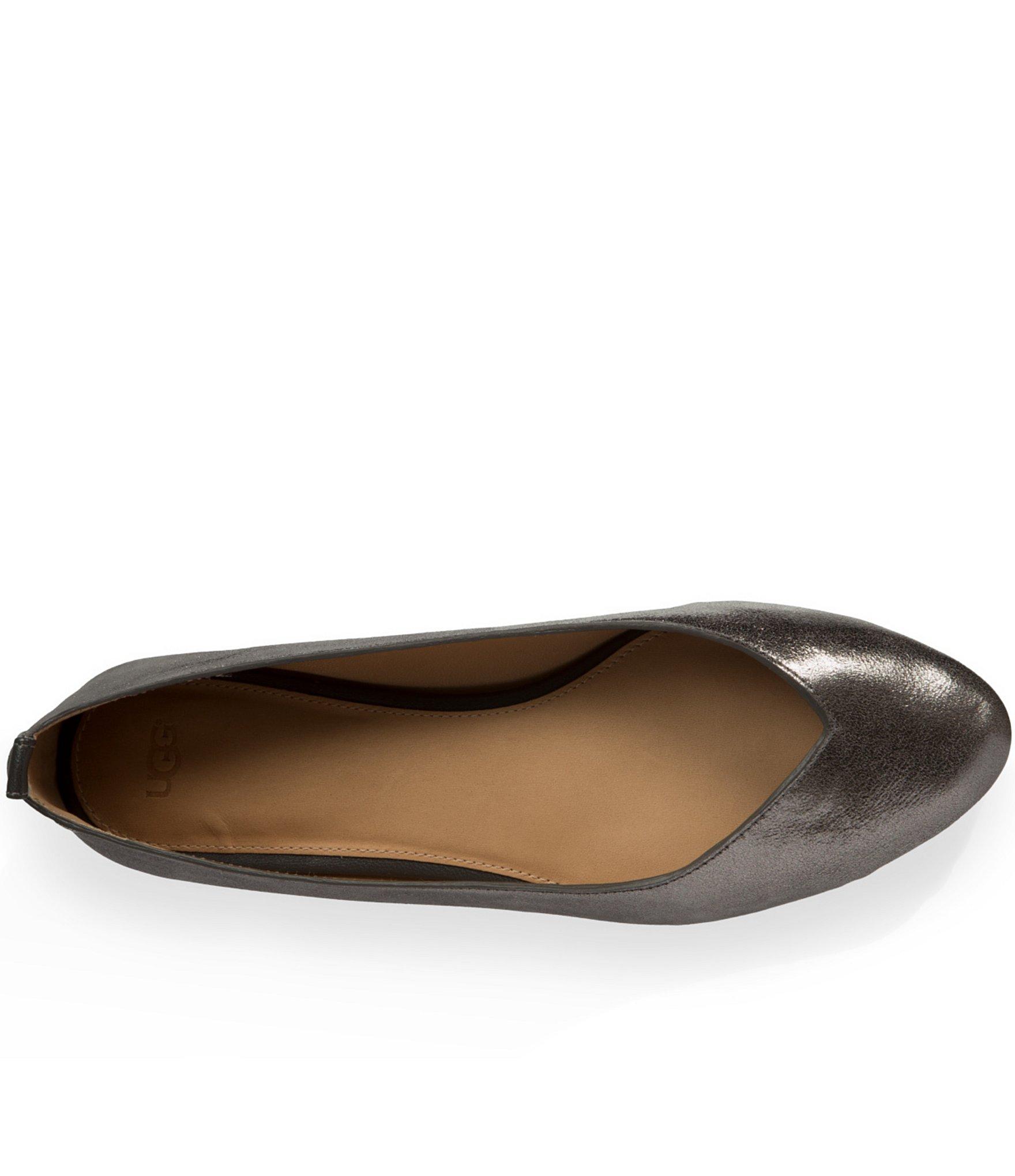 ugg patent leather flats