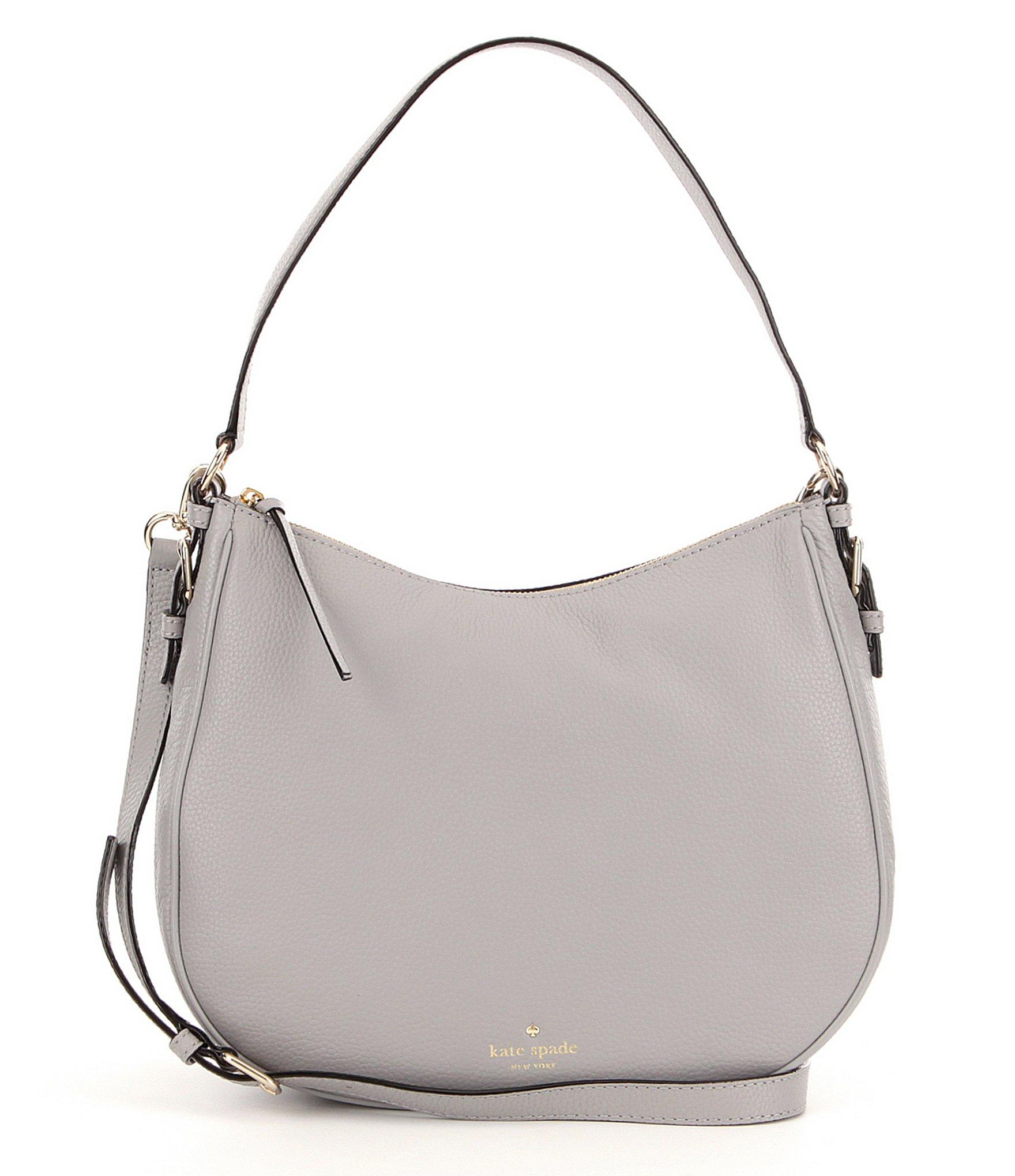 Lyst Kate Spade New York Cobble Hill Collection Mylie Hobo Bag In Gray Gallery