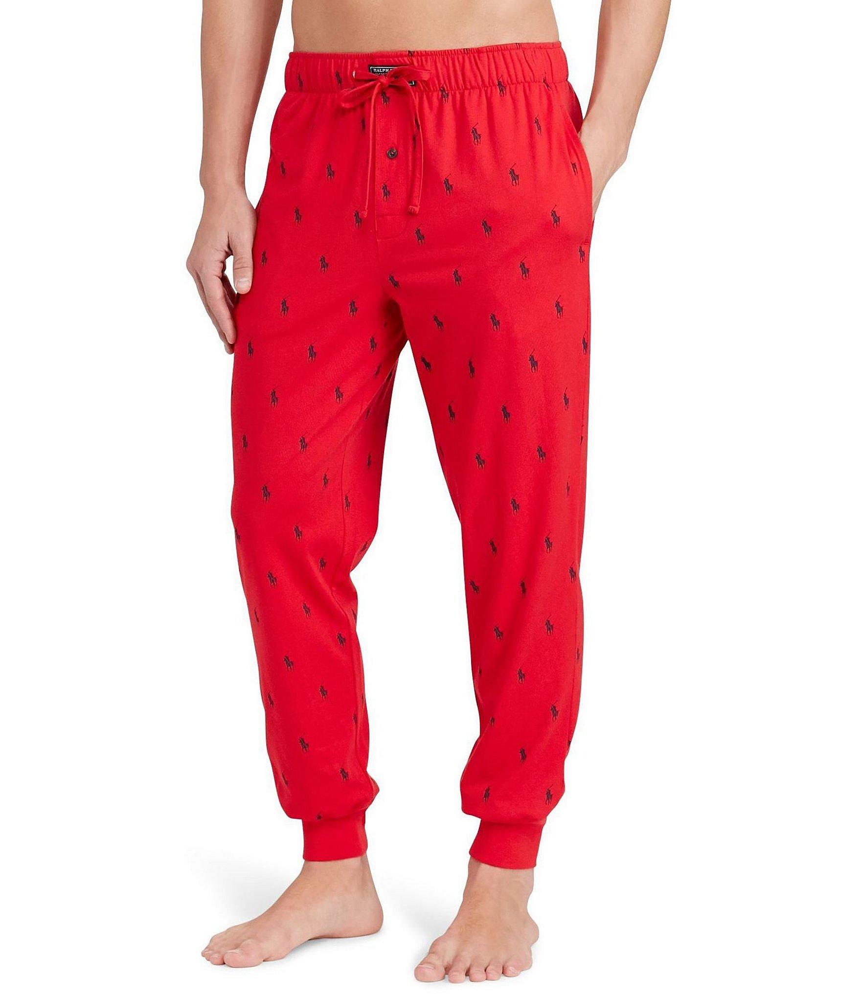 red polo joggers