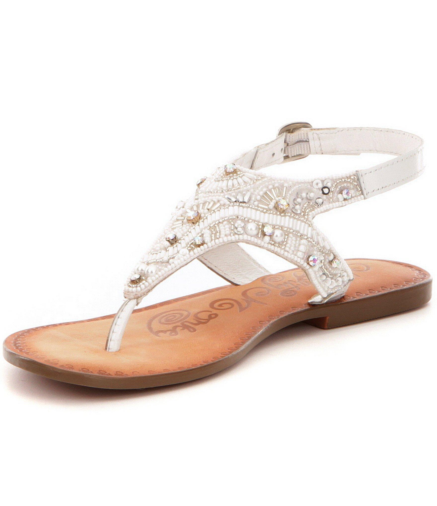 naughty monkey sandals dillards