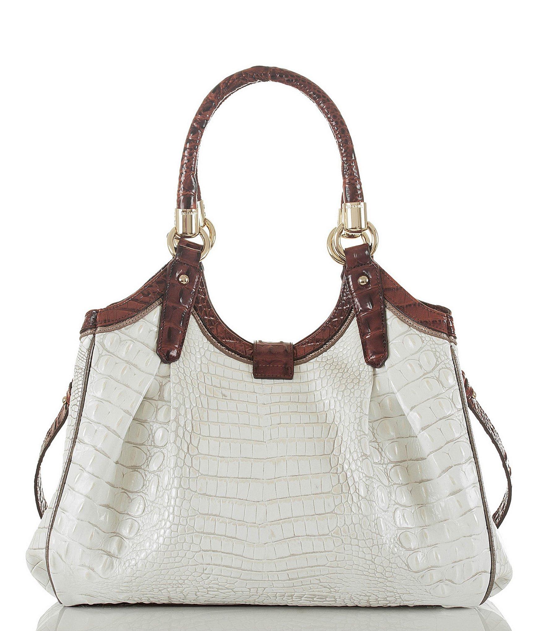Brahmin Elisa Pearl Akoya Satchel Bag Lyst