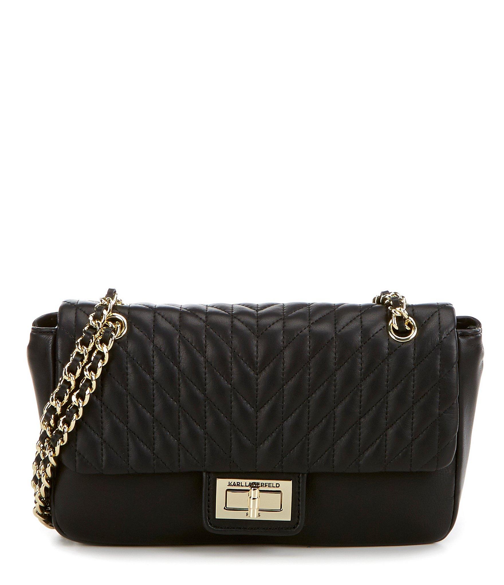 Agyness Quilted Leather Shoulder Bag