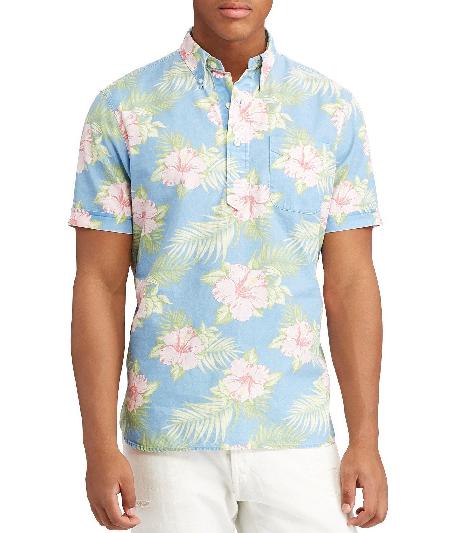 ralph lauren floral polo shirt