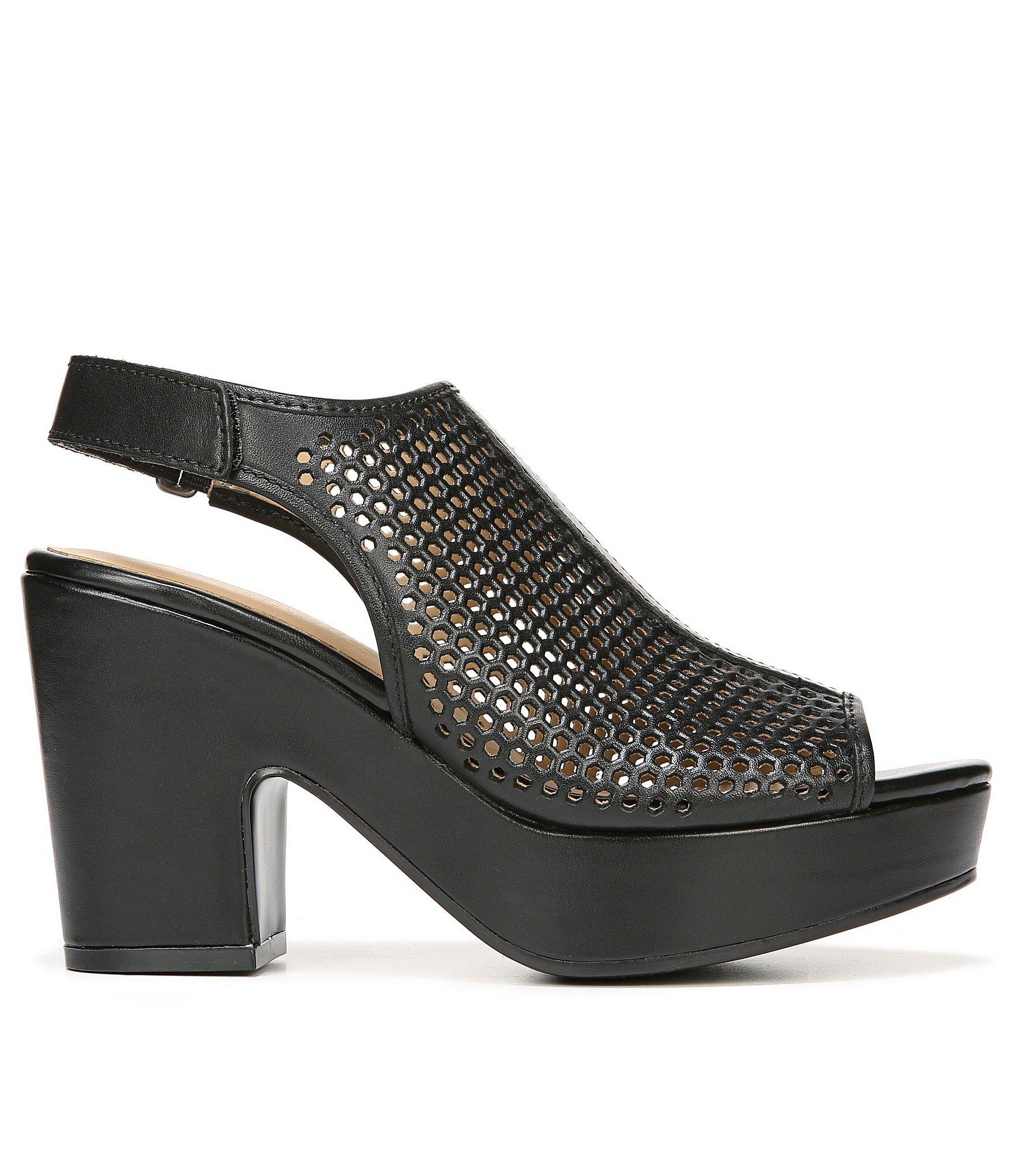 naturalizer peep toe flats